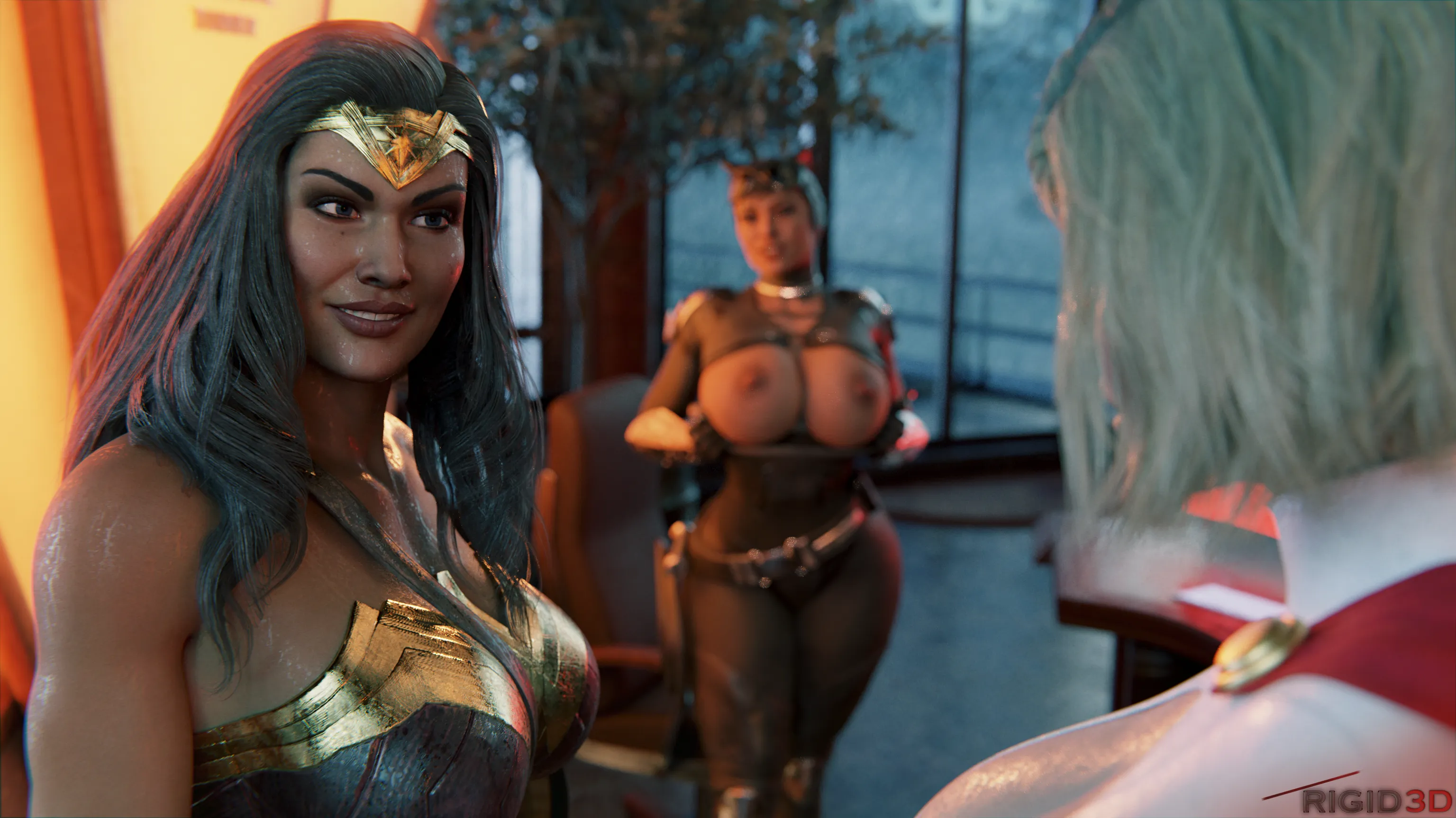 Gotham Threesome [Rigid3D] - 1 . Gotham Threesome - Page 6