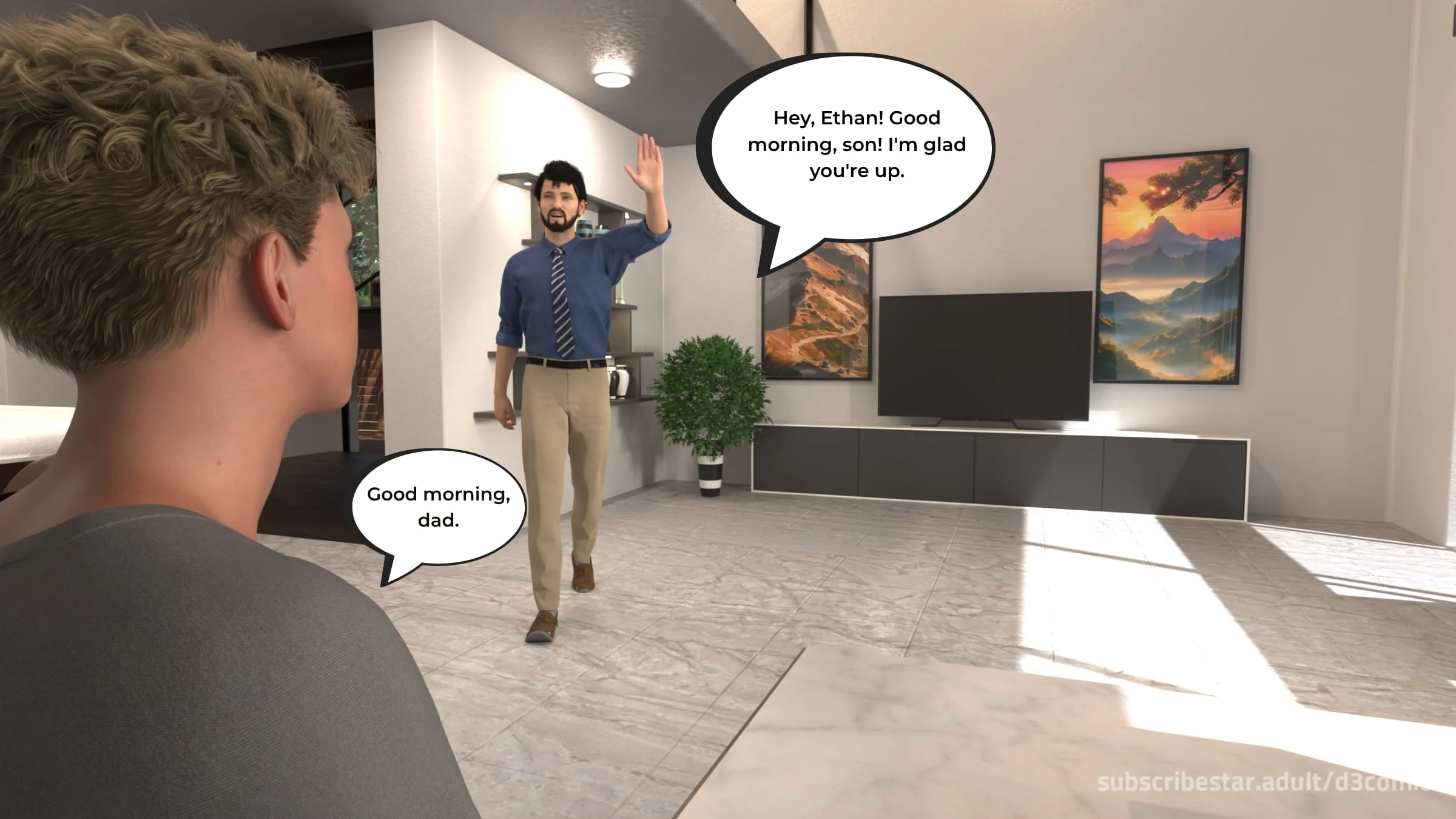 The Forbidden Rule [D3 Comics] - 1 . The Forbidden Rule - Chapter 1 - Page 14