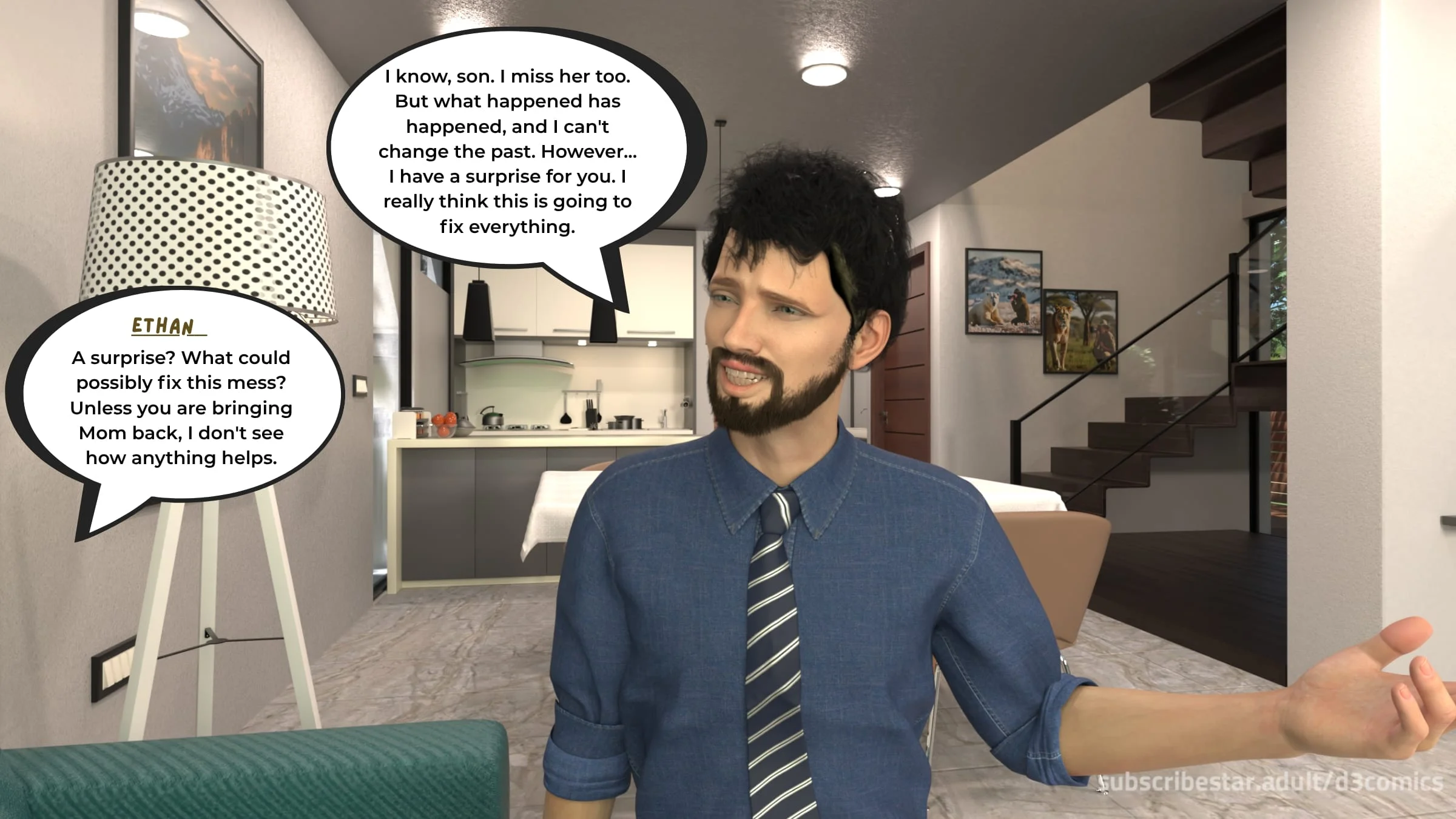The Forbidden Rule [D3 Comics] - 1 . The Forbidden Rule - Chapter 1 - Page 17