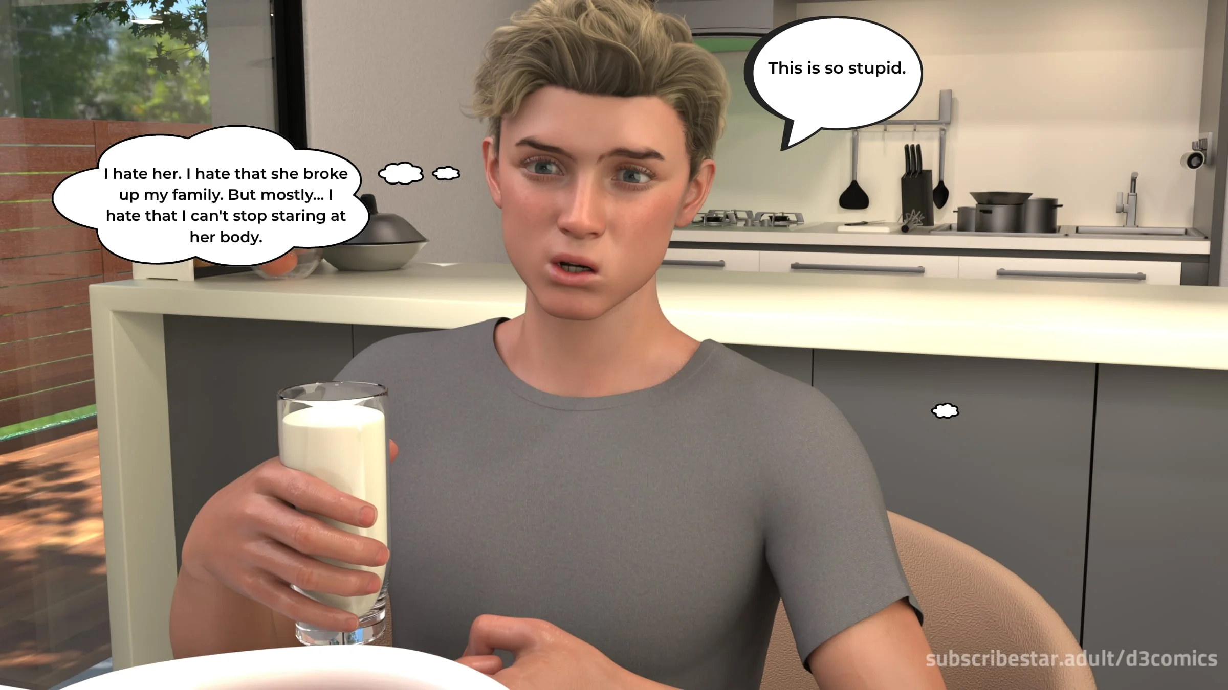 The Forbidden Rule [D3 Comics] - 1 . The Forbidden Rule - Chapter 1 - Page 40