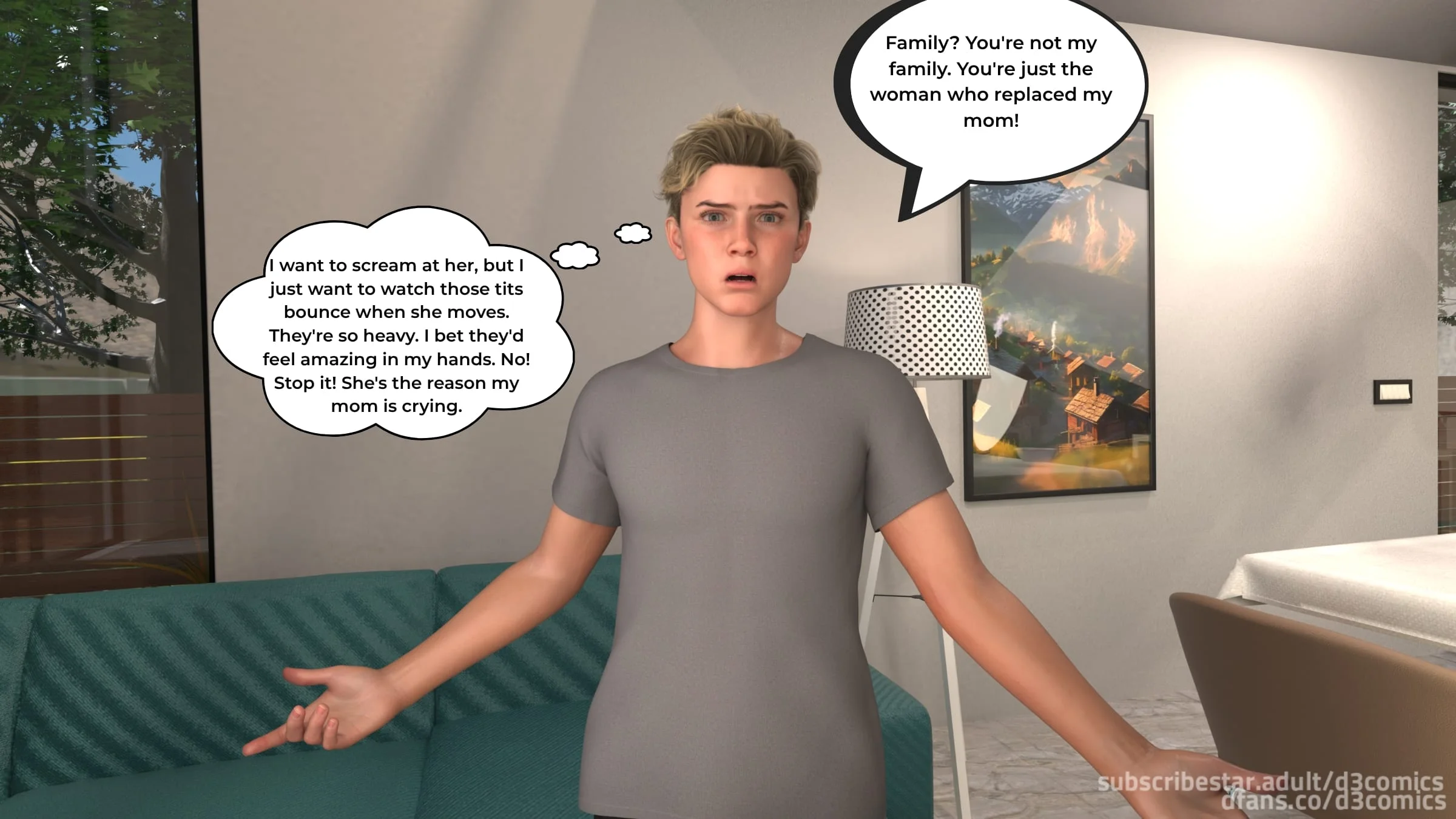 The Forbidden Rule [D3 Comics] - 1 . The Forbidden Rule - Chapter 1 - Page 61