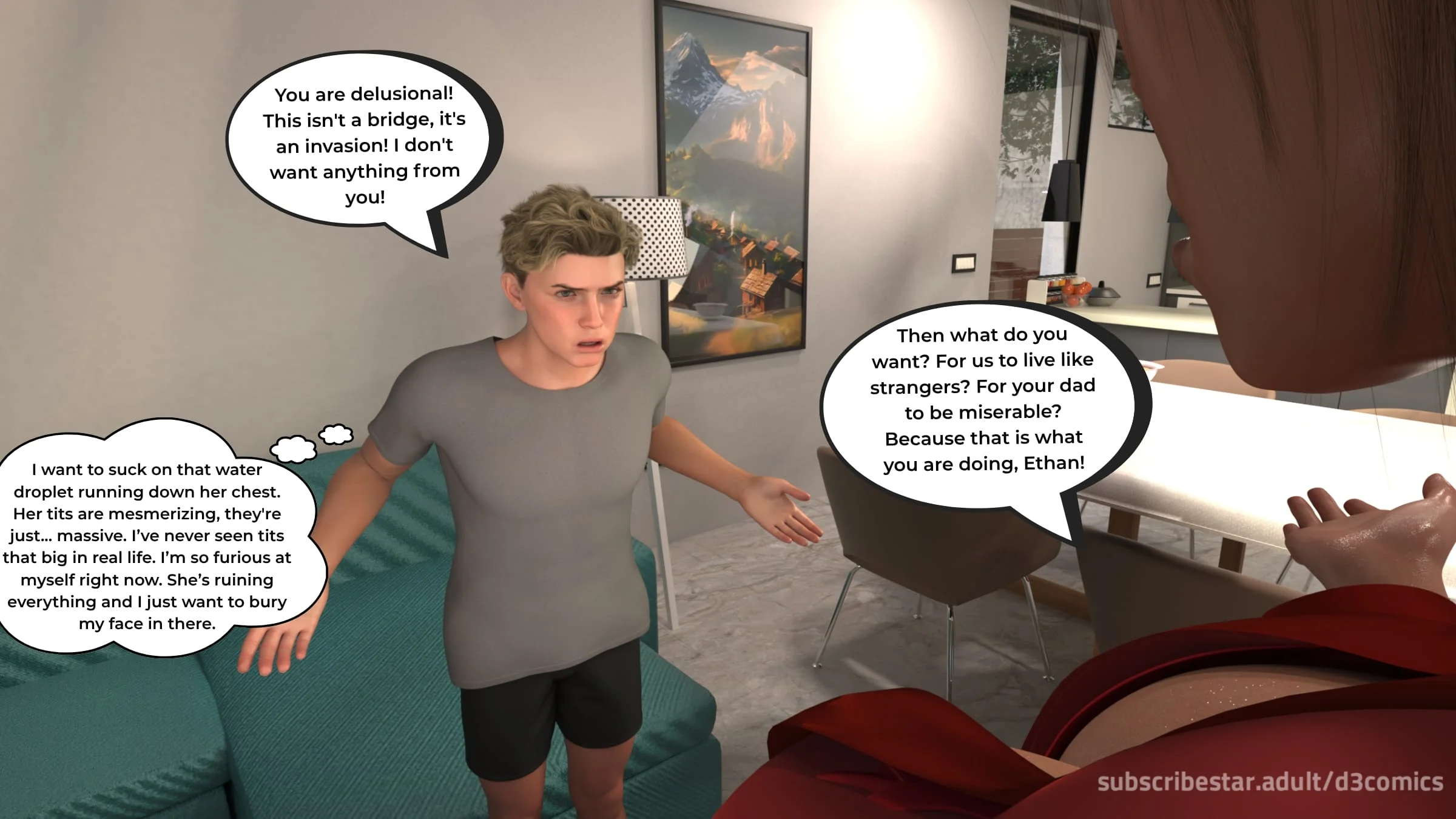 The Forbidden Rule [D3 Comics] - 1 . The Forbidden Rule - Chapter 1 - Page 65