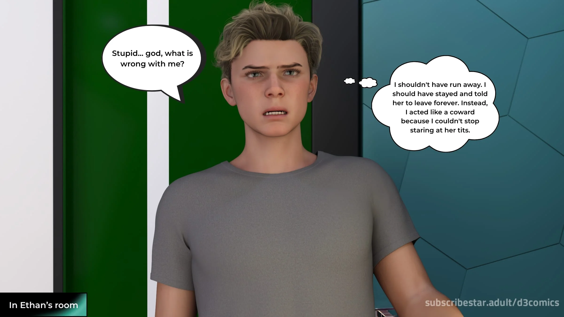 The Forbidden Rule [D3 Comics] - 1 . The Forbidden Rule - Chapter 1 - Page 71