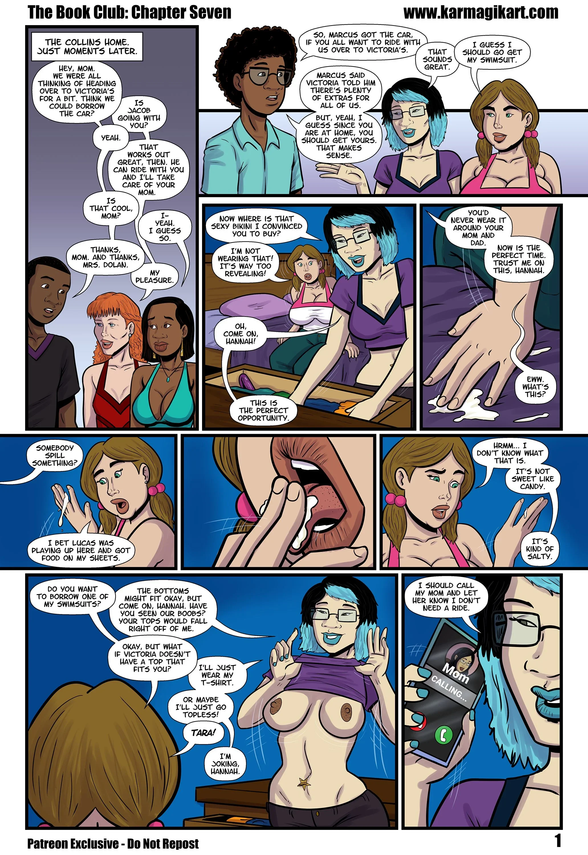 The Book Club [Karmagik] -  7 . The Book Club - Ch.007 - Page 5
