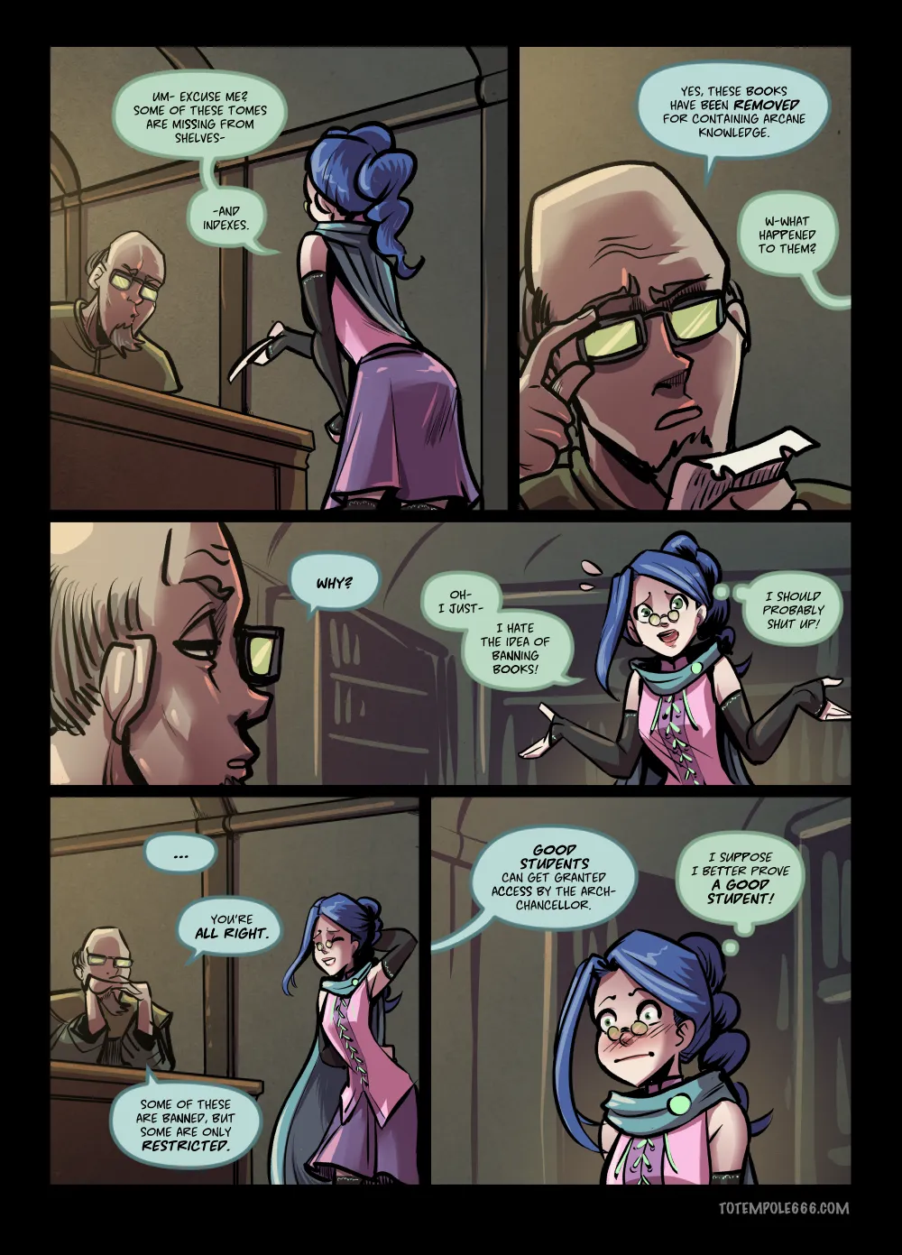 The Cummoner - 30 . The Cummoner - Easy A - Chapter 30 [Totempole] - Page 5