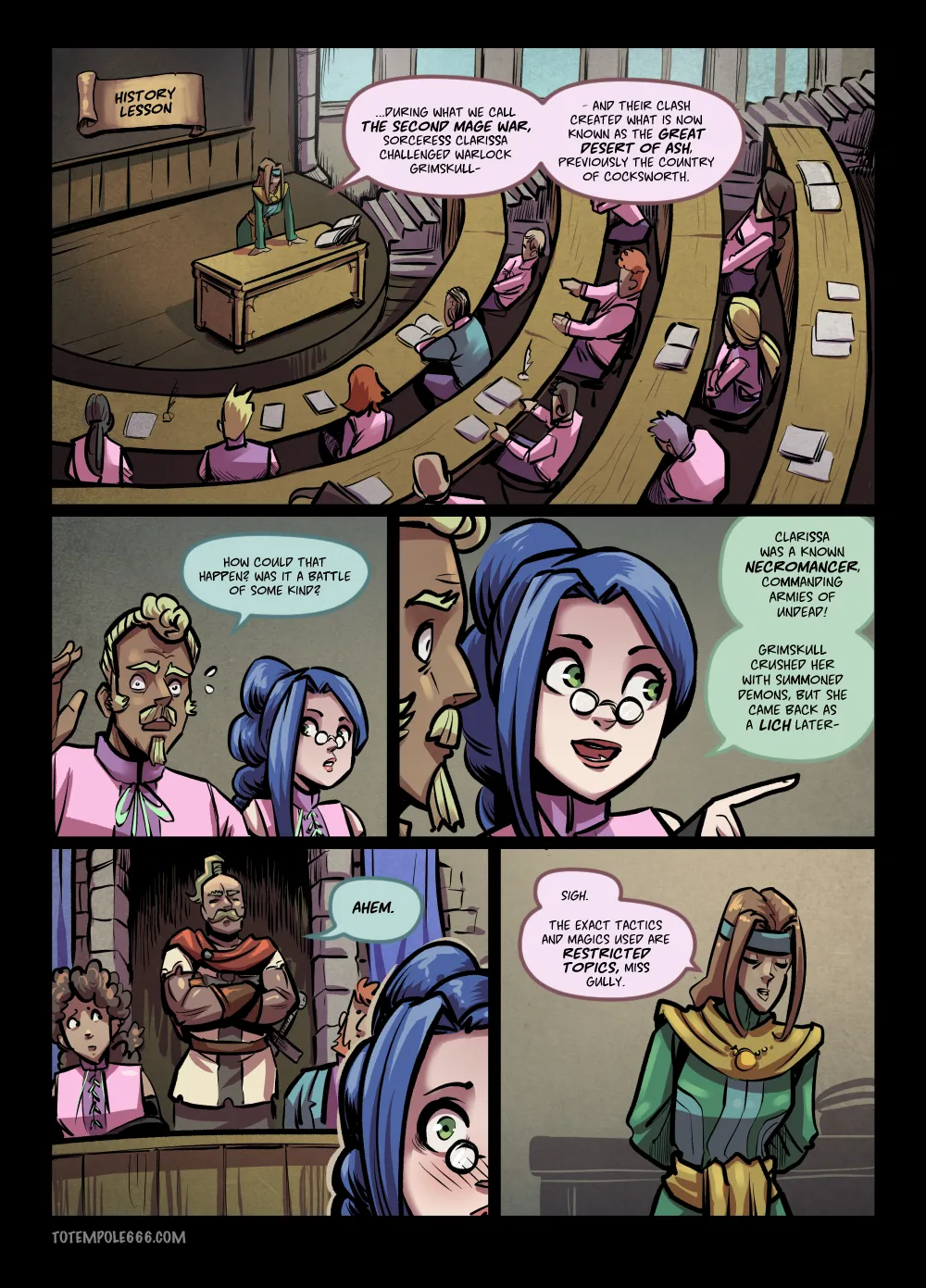 The Cummoner - 30 . The Cummoner - Easy A - Chapter 30 [Totempole] - Page 6