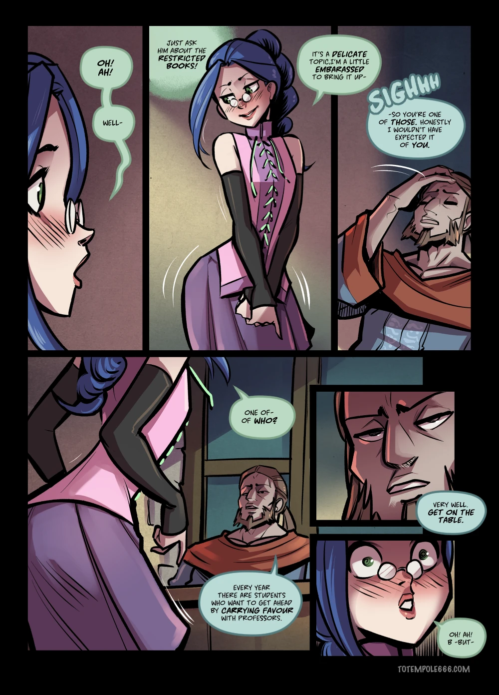 The Cummoner - 30 . The Cummoner - Easy A - Chapter 30 [Totempole] - Page 11