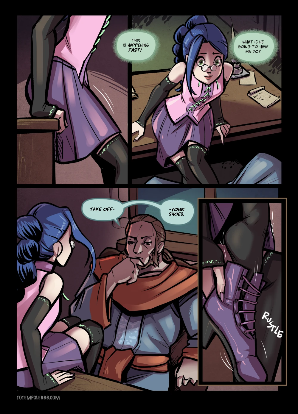 The Cummoner - 30 . The Cummoner - Easy A - Chapter 30 [Totempole] - Page 12