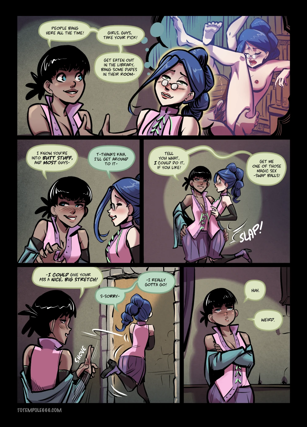 The Cummoner - 30 . The Cummoner - Easy A - Chapter 30 [Totempole] - Page 21