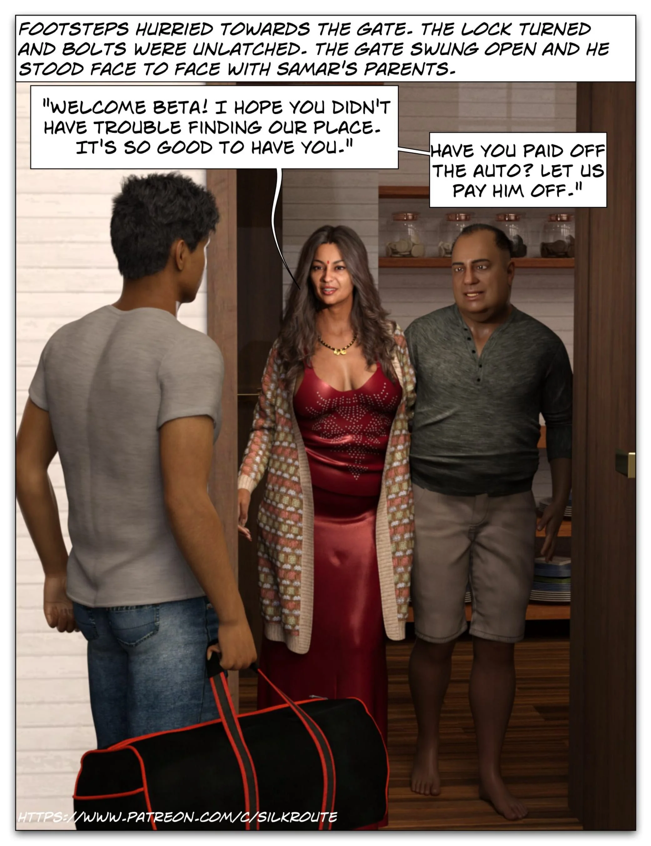 Aunty And Uncle [Ira Raman] - 1 . Aunty And Uncle - Part 1 [Indian Porn] - Page 4
