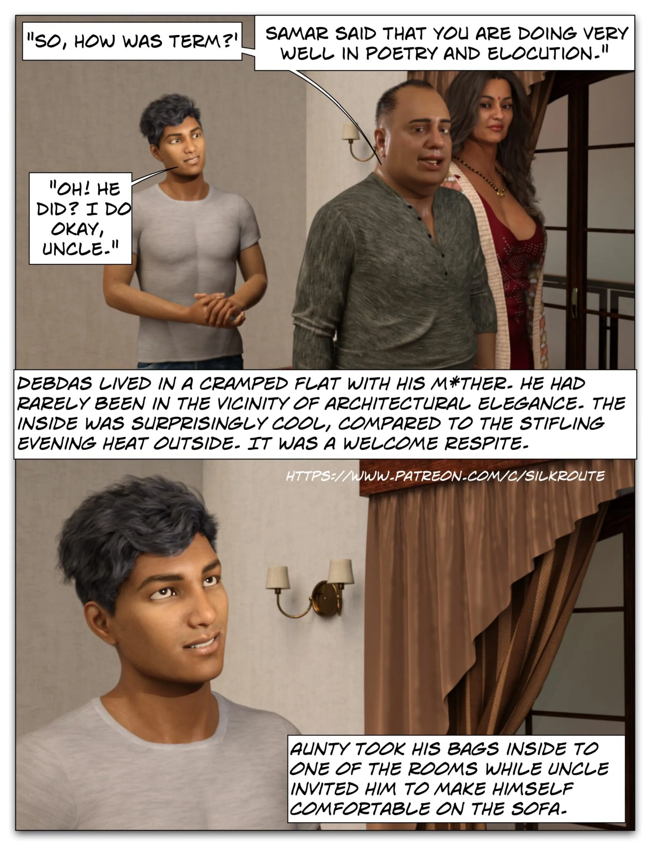Aunty And Uncle [Ira Raman] - 1 . Aunty And Uncle - Part 1 [Indian Porn] - Page 6