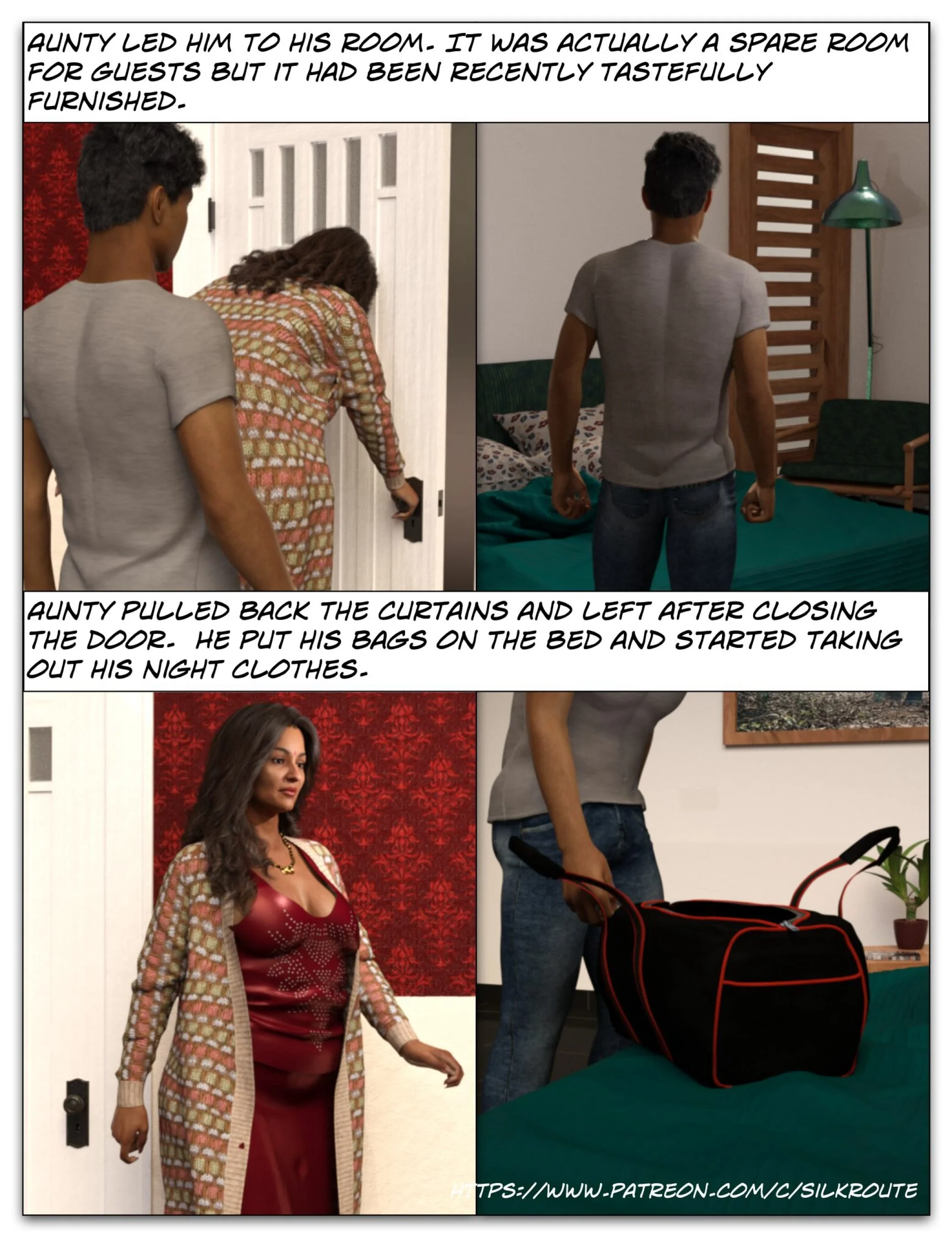 Aunty And Uncle [Ira Raman] - 1 . Aunty And Uncle - Part 1 [Indian Porn] - Page 8