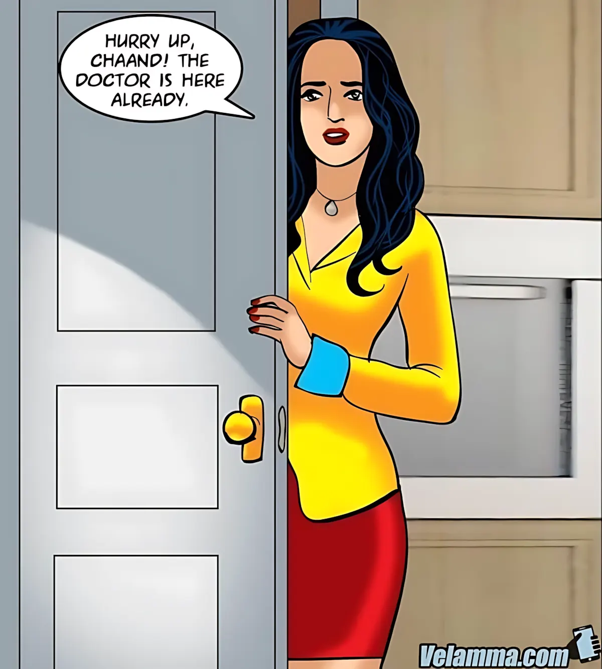Velamma All Episodes Comics - 72 . Velamma - Episode 72 - The Naughty Naukar - Page 4
