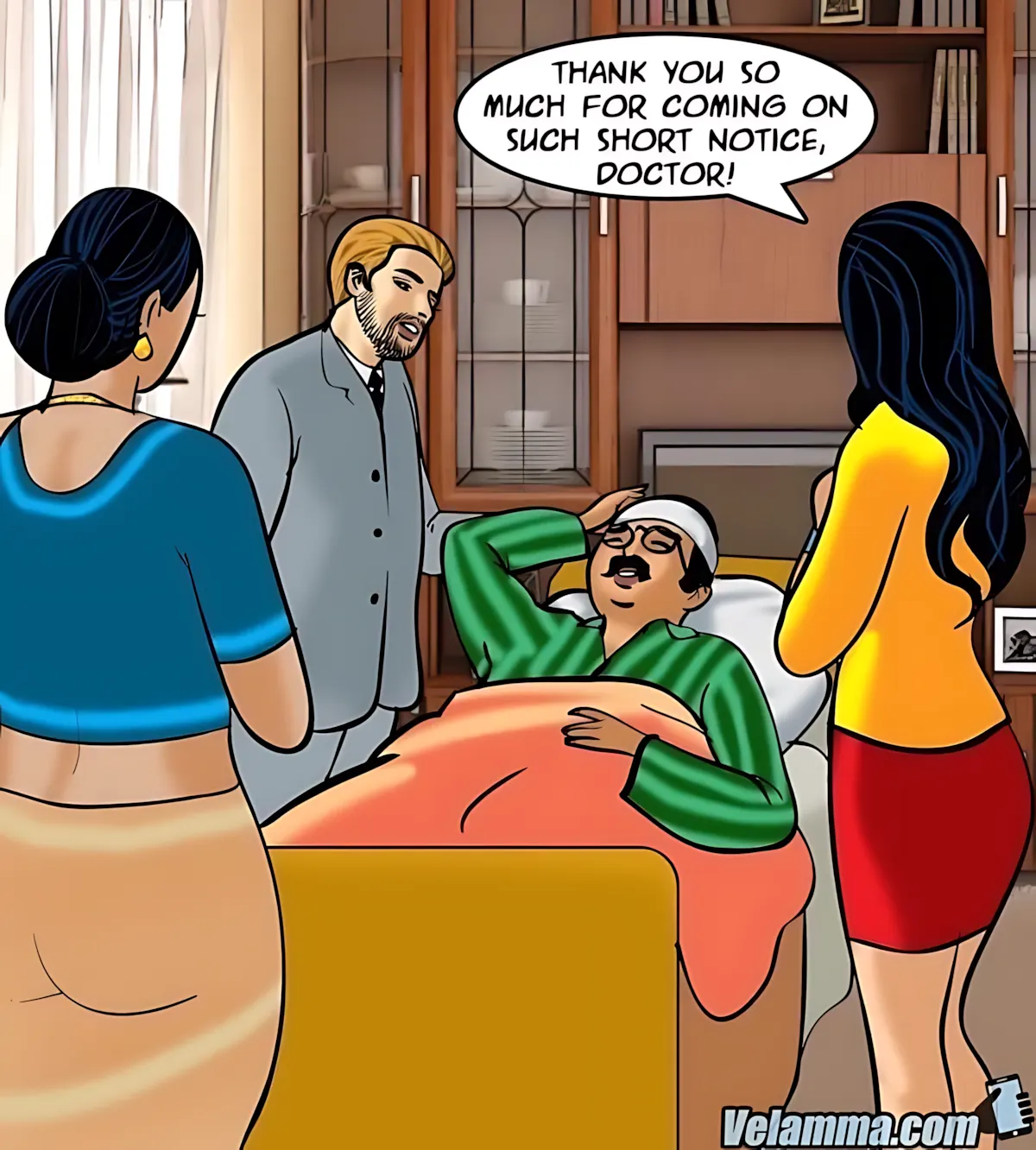 Velamma All Episodes Comics - 72 . Velamma - Episode 72 - The Naughty Naukar - Page 8