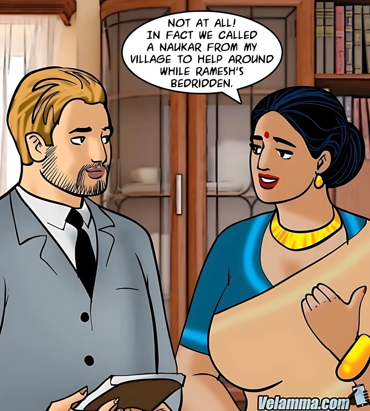 Velamma All Episodes Comics - 72 . Velamma - Episode 72 - The Naughty Naukar - Page 16