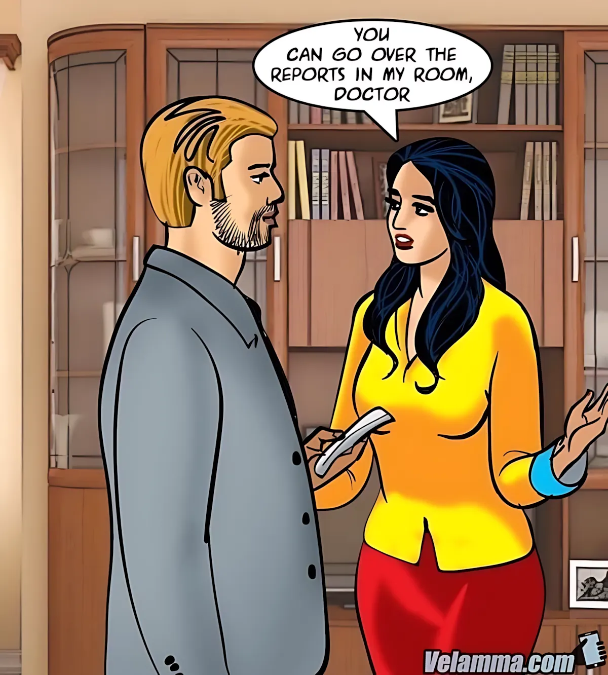 Velamma All Episodes Comics - 72 . Velamma - Episode 72 - The Naughty Naukar - Page 19