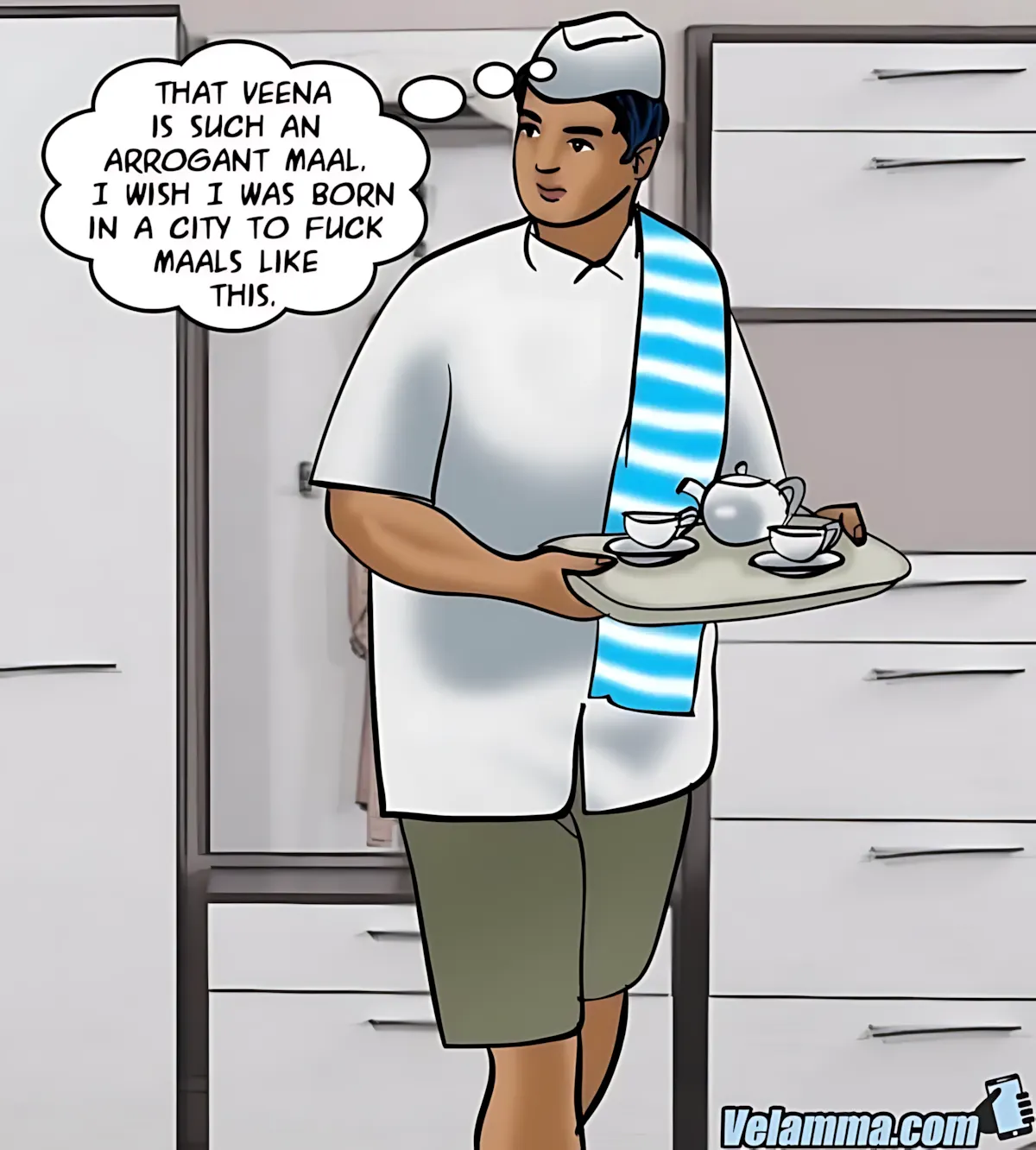 Velamma All Episodes Comics - 72 . Velamma - Episode 72 - The Naughty Naukar - Page 29