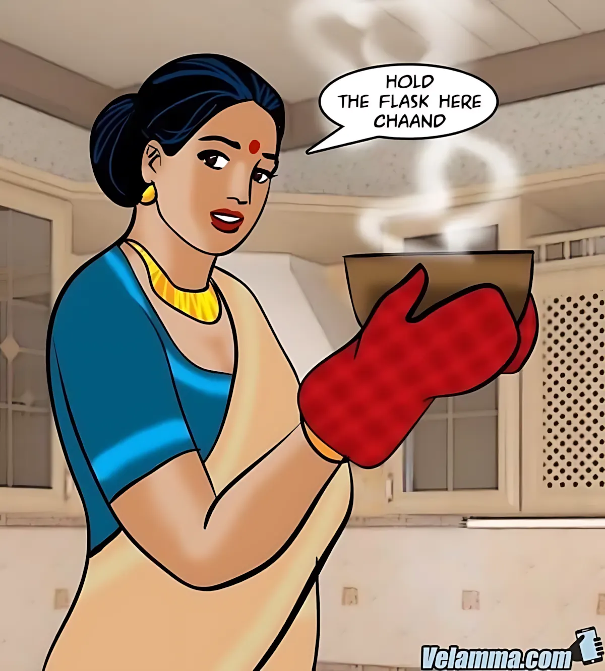 Velamma All Episodes Comics - 72 . Velamma - Episode 72 - The Naughty Naukar - Page 44
