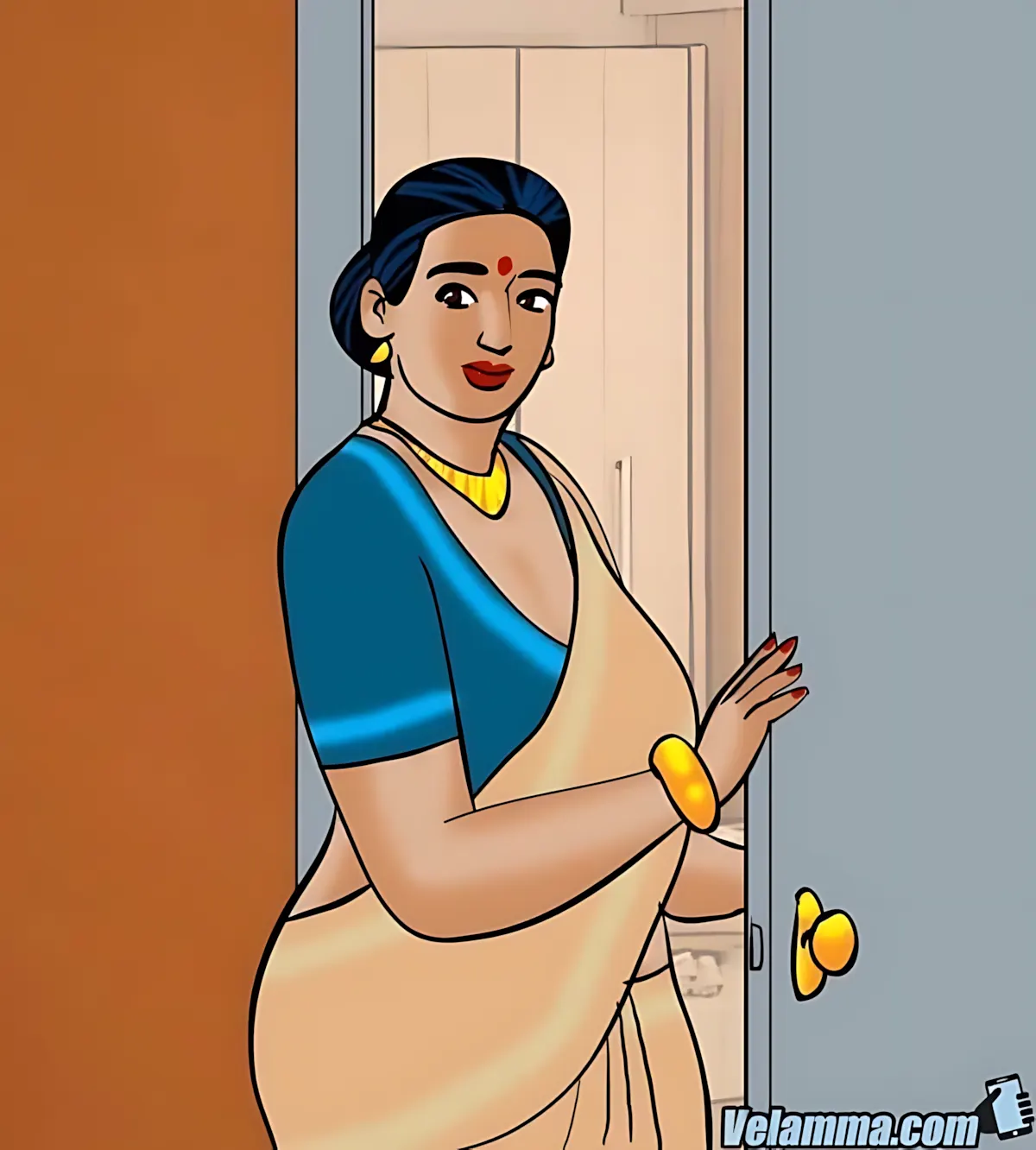 Velamma All Episodes Comics - 72 . Velamma - Episode 72 - The Naughty Naukar - Page 51