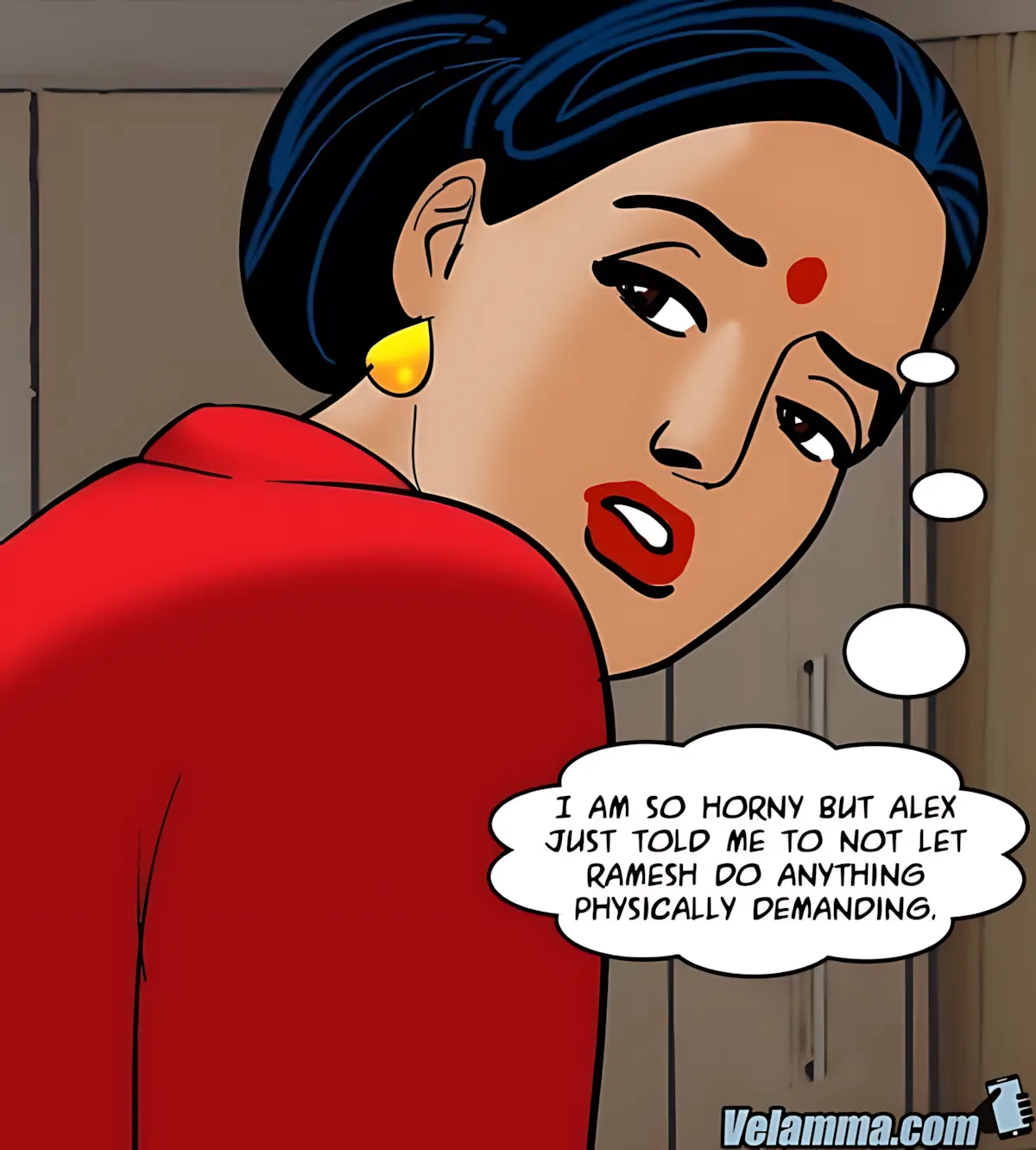Velamma All Episodes Comics - 72 . Velamma - Episode 72 - The Naughty Naukar - Page 54