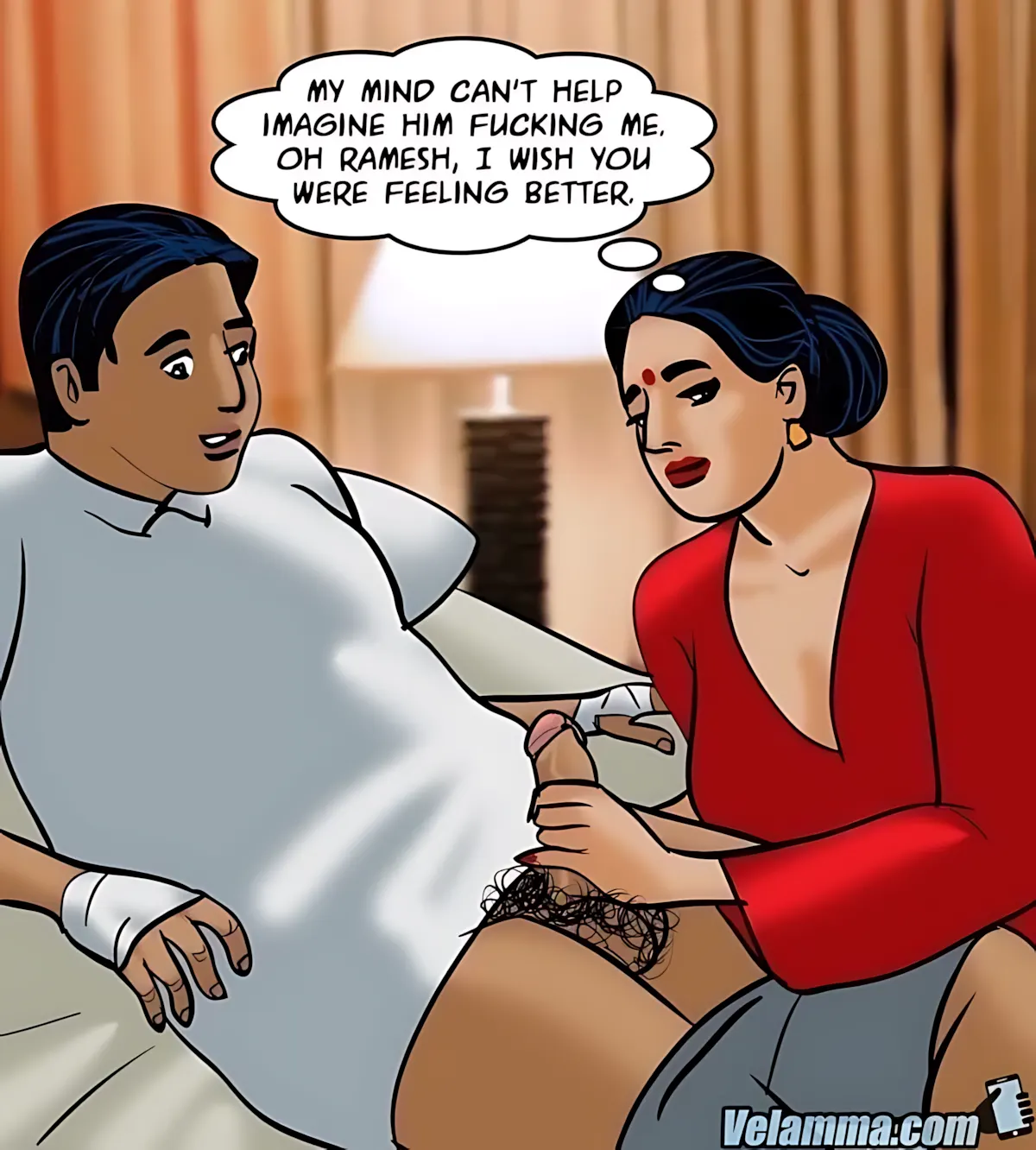 Velamma All Episodes Comics - 72 . Velamma - Episode 72 - The Naughty Naukar - Page 95