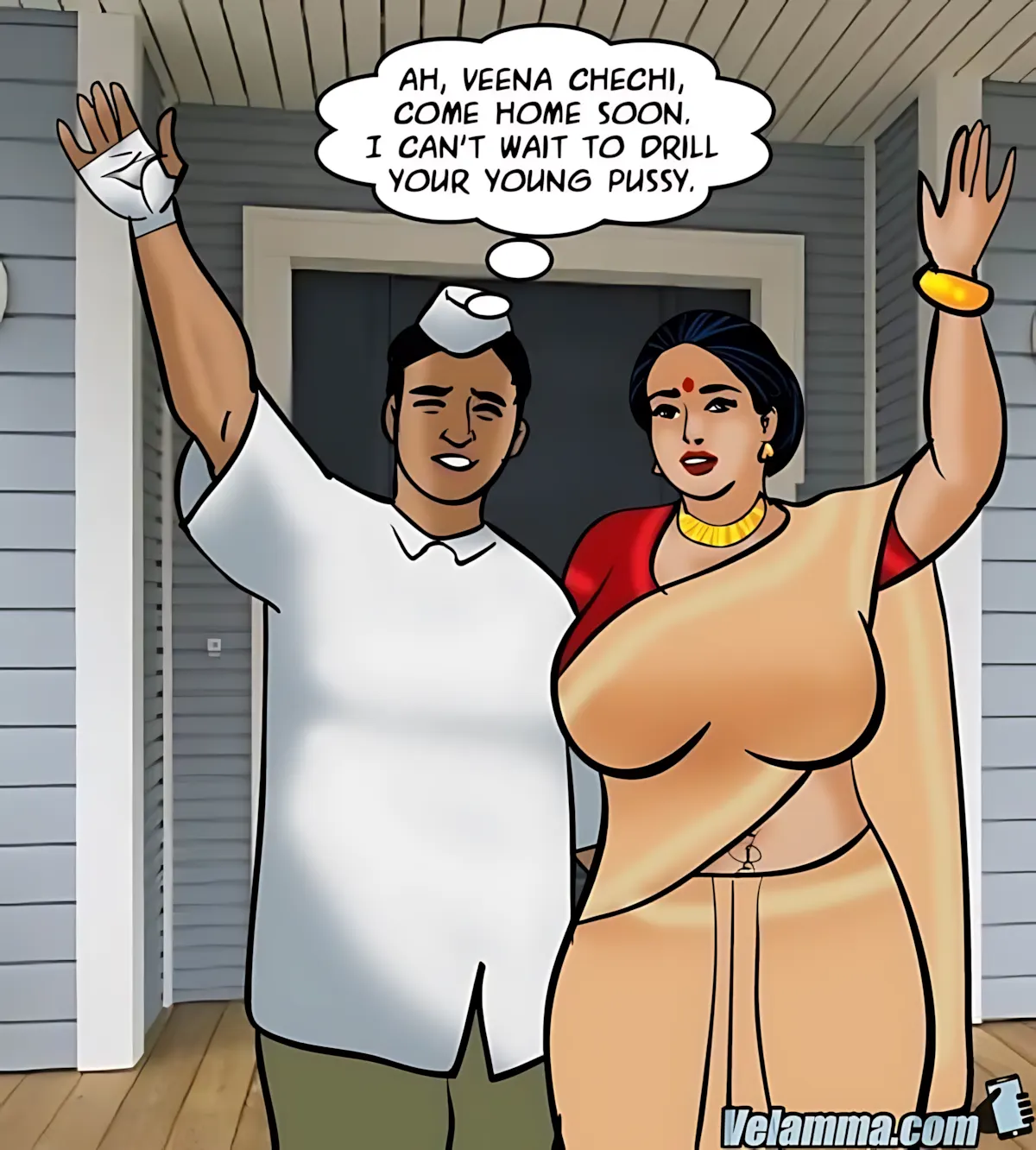 Velamma All Episodes Comics - 72 . Velamma - Episode 72 - The Naughty Naukar - Page 177