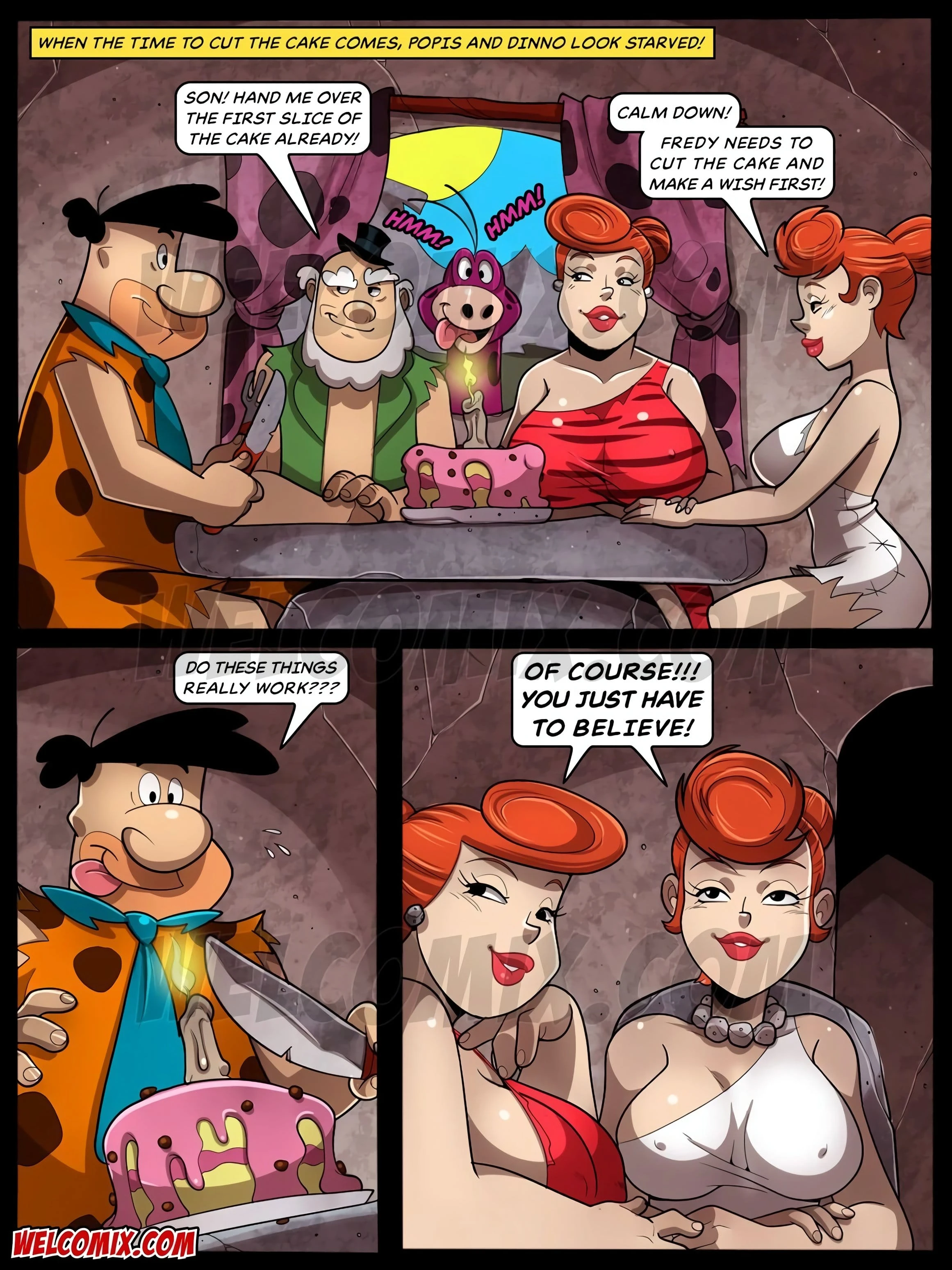 Dinner Wife Swap (The Flintstones) [WC | TF] - 17 . The Flintstones - Chapter 17 (The Flintstones) [WC - TF] - Page 3