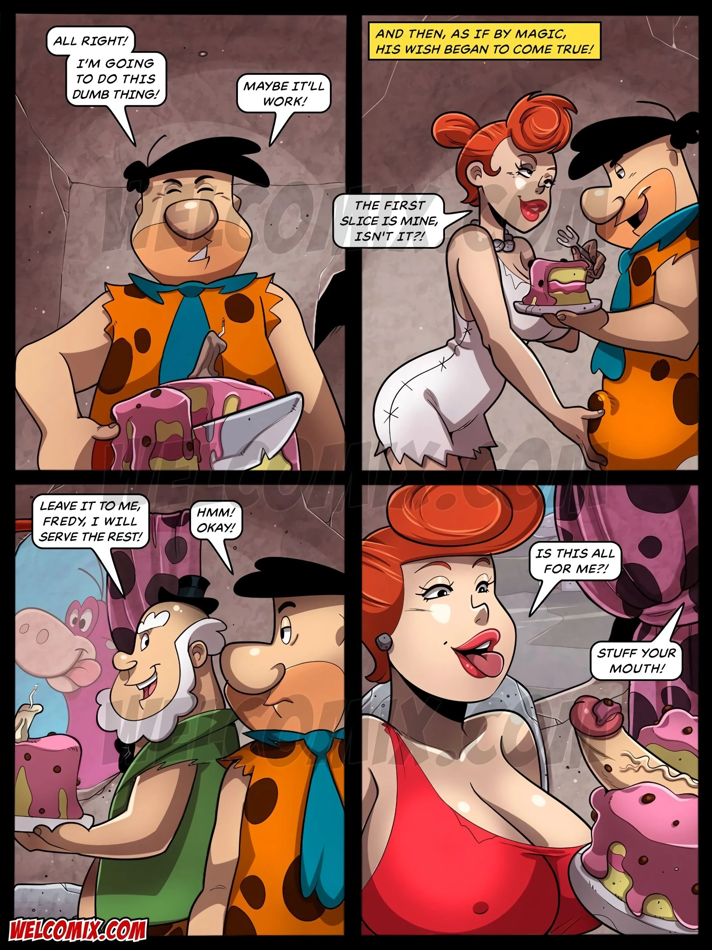Dinner Wife Swap (The Flintstones) [WC | TF] - 17 . The Flintstones - Chapter 17 (The Flintstones) [WC - TF] - Page 4