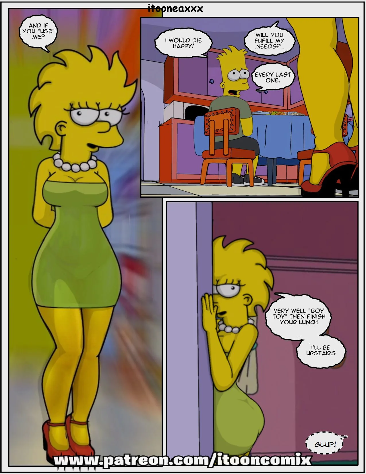 The Simpsons Porn Comics Series - 1.2 Affinity 2 - Eng - Page 7