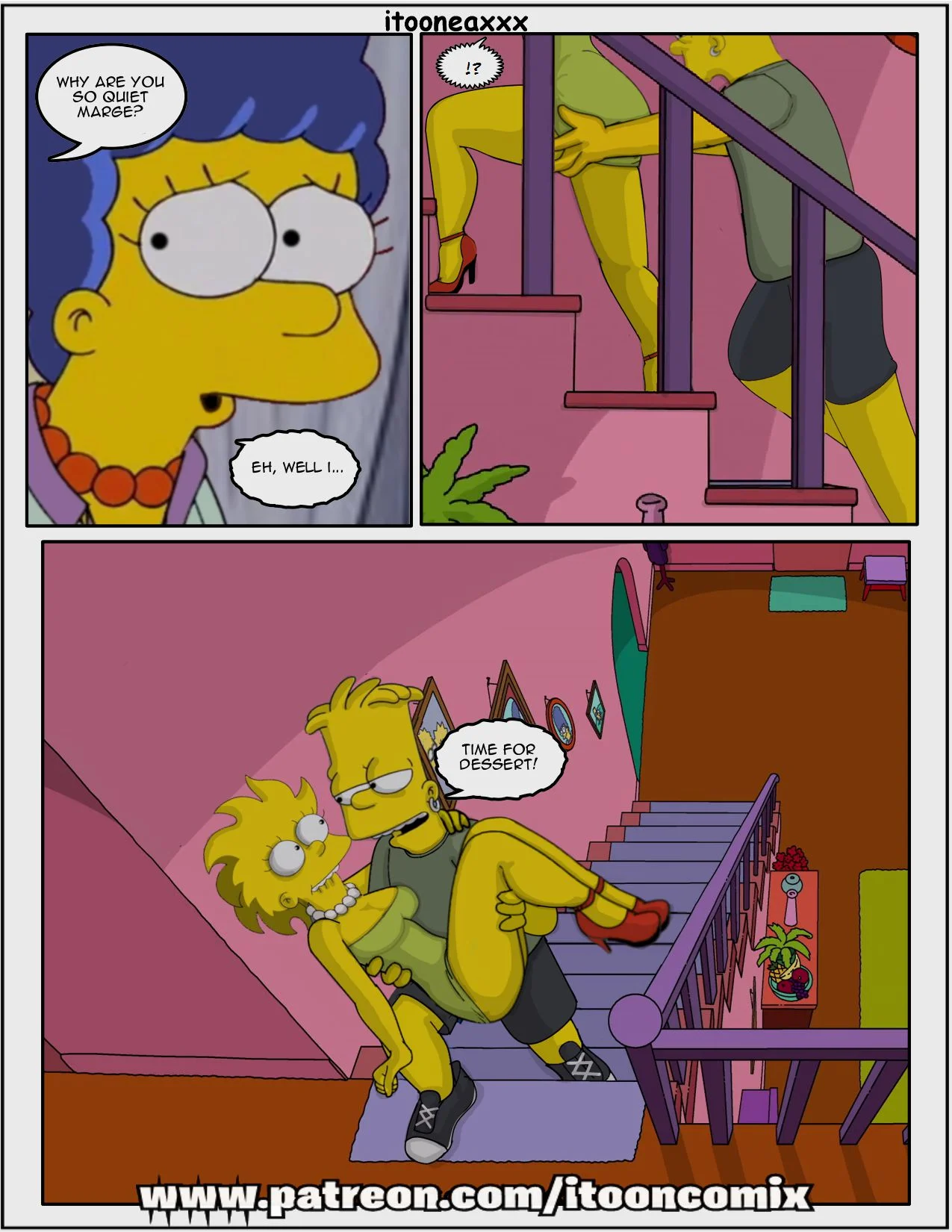 The Simpsons Porn Comics Series - 1.2 Affinity 2 - Eng - Page 8