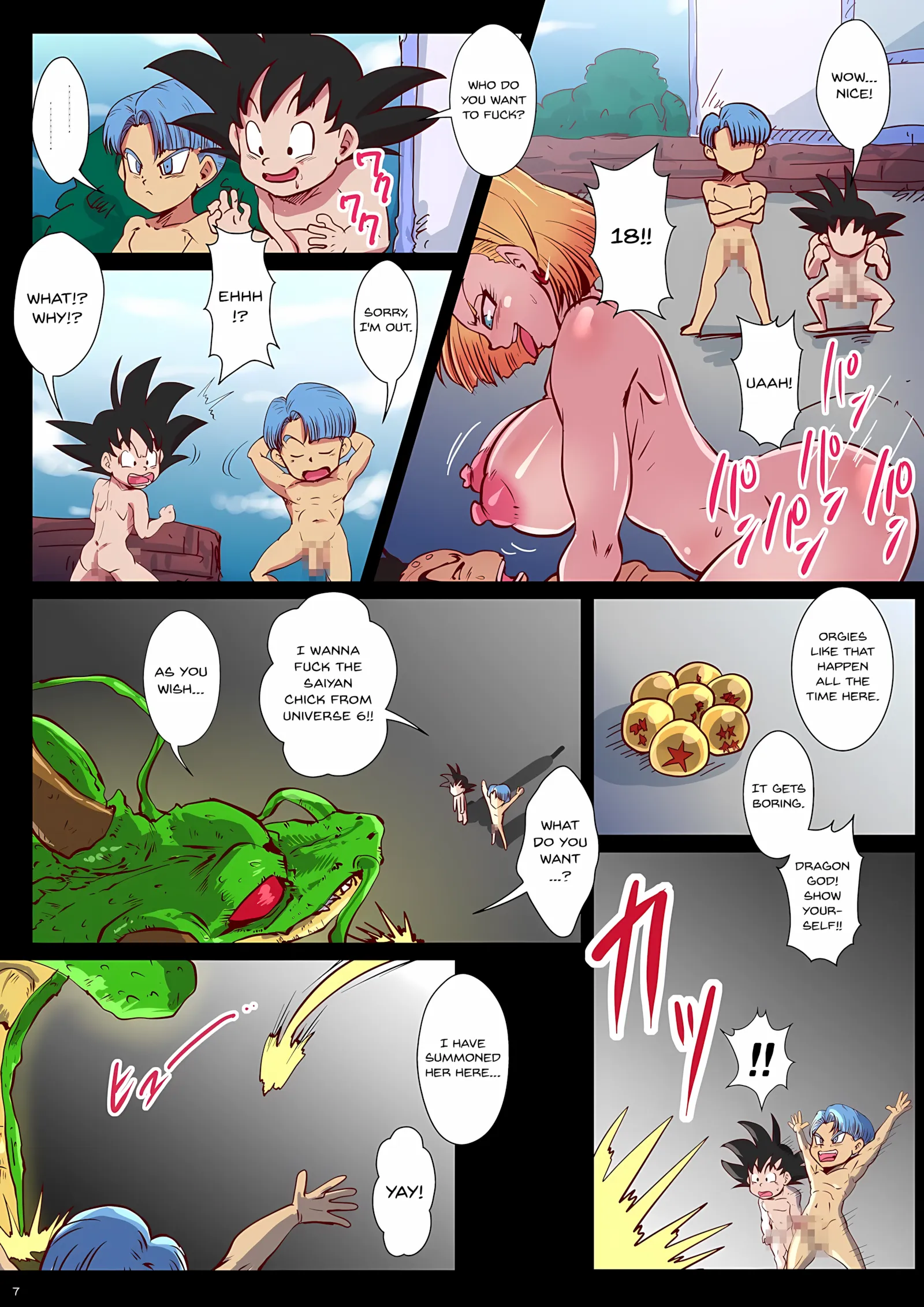 Fucking As Much As We Like [Dragon Ball] - 1. Fucking As Much As We Like In An Island To The South - Page 7