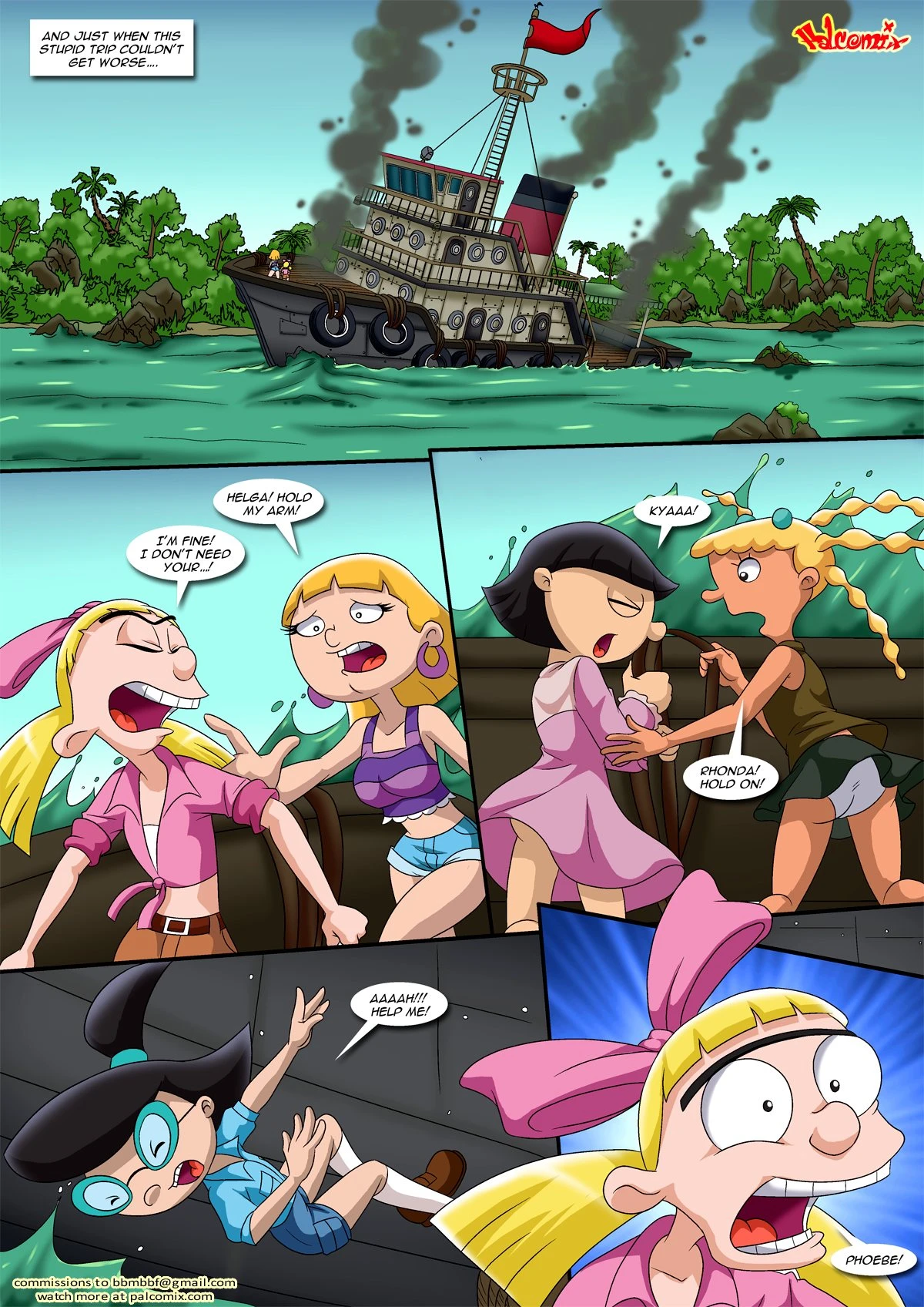 Jungle Hell (Hey Arnold!) [Palcomix] - 1 . Jungle Hell - Chapter 1 (Hey Arnold!) [Palcomix] - Page 2
