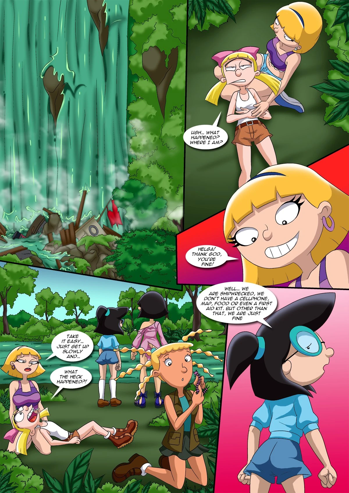 Jungle Hell (Hey Arnold!) [Palcomix] - 1 . Jungle Hell - Chapter 1 (Hey Arnold!) [Palcomix] - Page 4