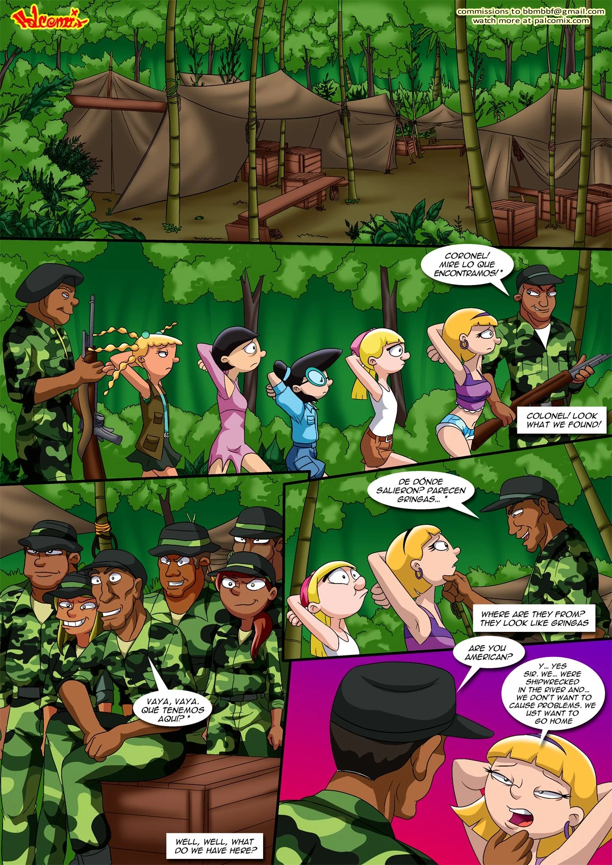Jungle Hell (Hey Arnold!) [Palcomix] - 1 . Jungle Hell - Chapter 1 (Hey Arnold!) [Palcomix] - Page 7