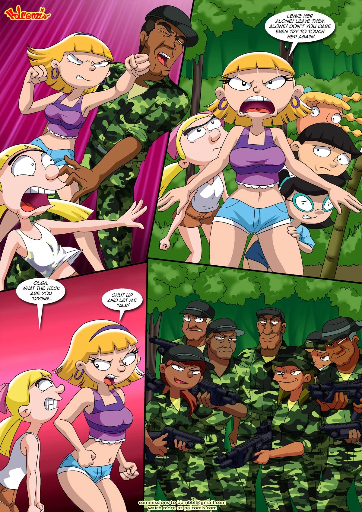 Jungle Hell (Hey Arnold!) [Palcomix] - 1 . Jungle Hell - Chapter 1 (Hey Arnold!) [Palcomix] - Page 9