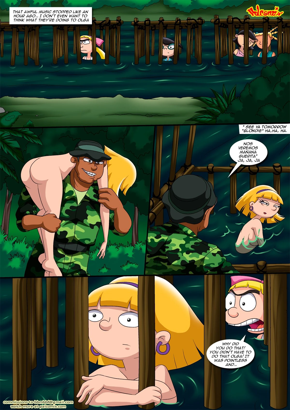 Jungle Hell (Hey Arnold!) [Palcomix] - 1 . Jungle Hell - Chapter 1 (Hey Arnold!) [Palcomix] - Page 18