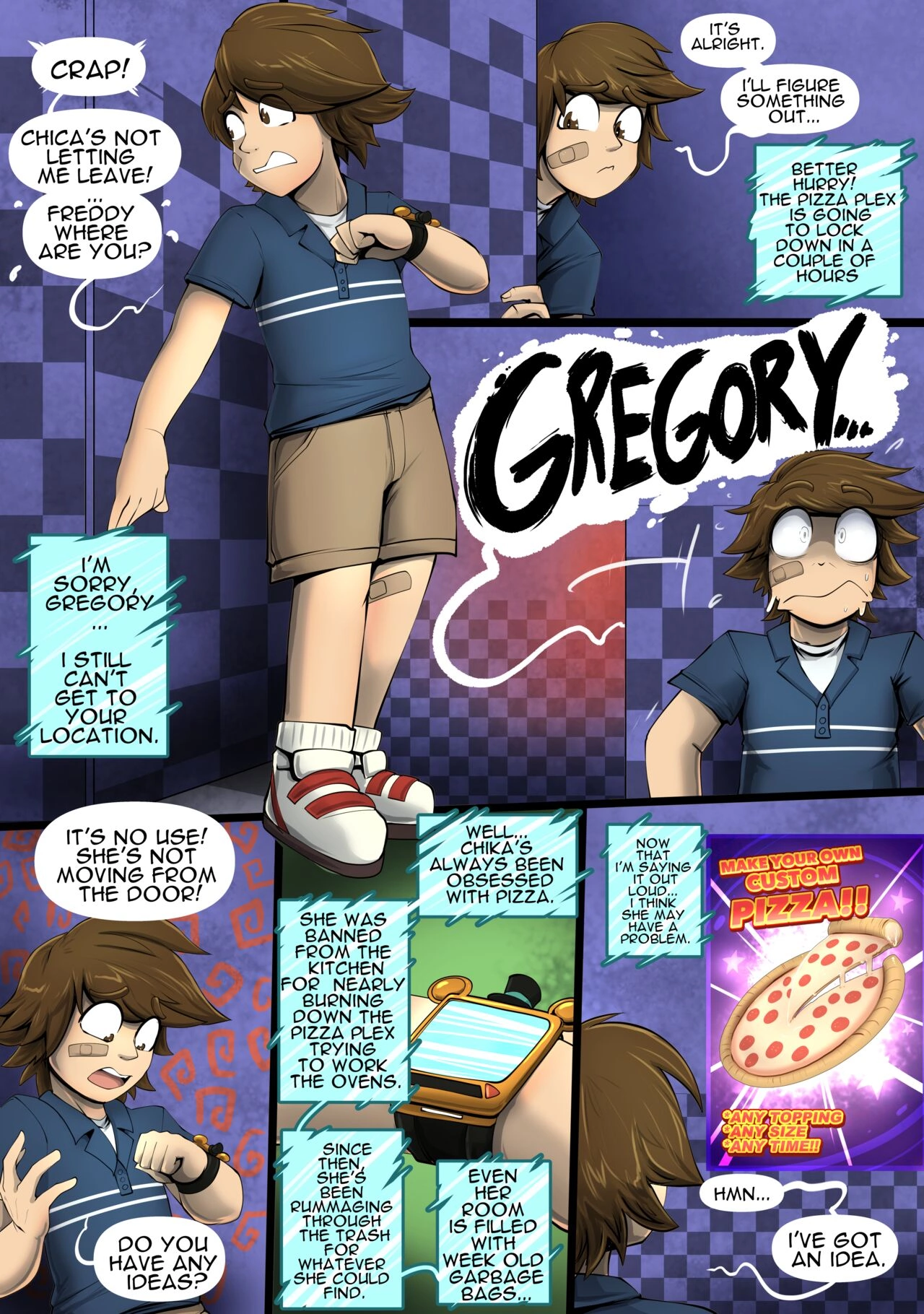 The Distraction (Five Nights at Fredddy’s) [Vale-City] - The Distraction (Five Nights at Fredddy's) - Page 3