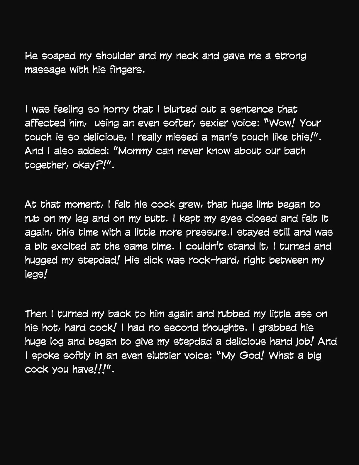 Animated Tales [WC | TF] - A I HAD SEX WITH MY STEPDAD IN THE SHOWER - Page 5