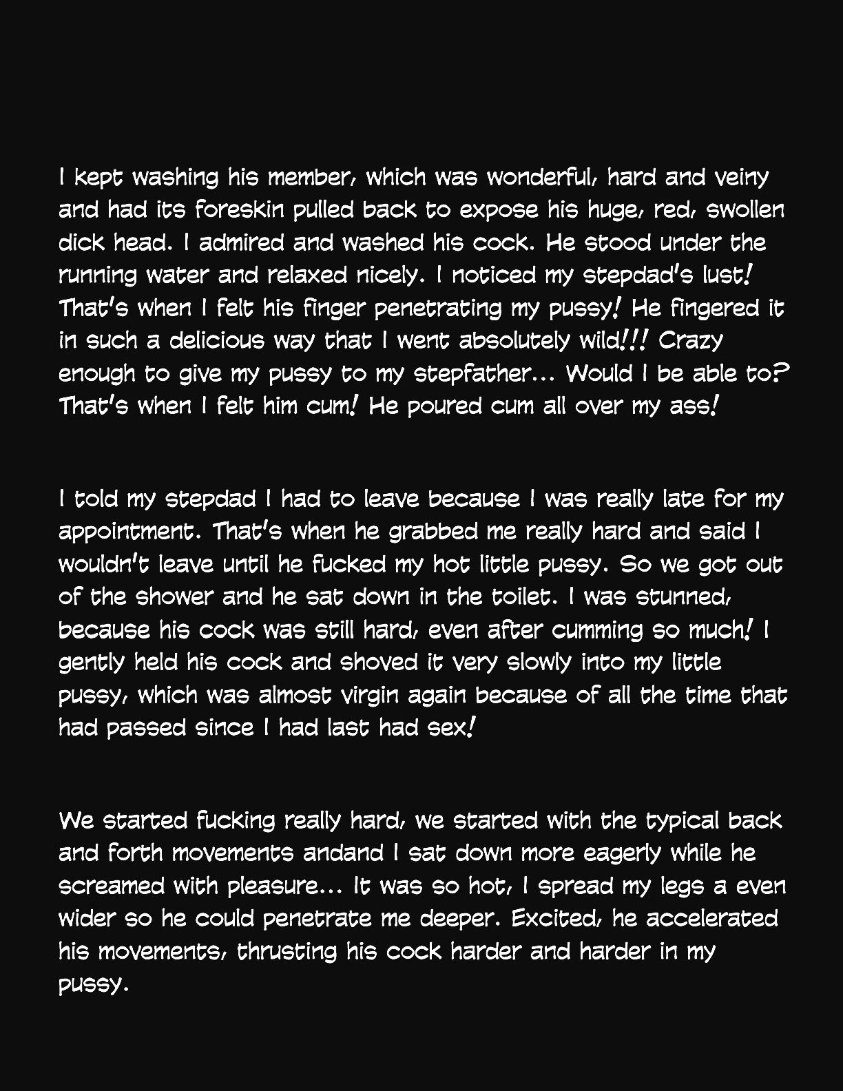 Animated Tales [WC | TF] - A I HAD SEX WITH MY STEPDAD IN THE SHOWER - Page 7