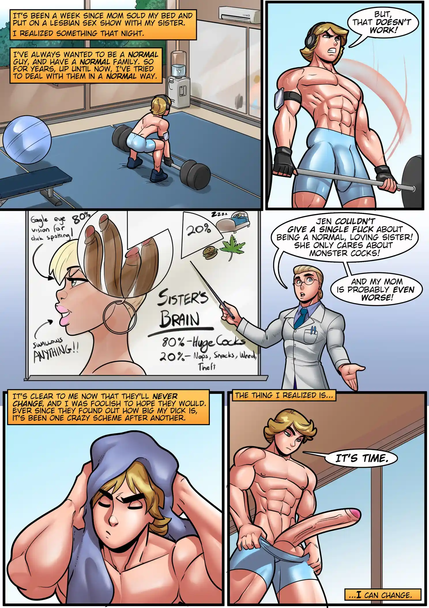 My Mom And Sister Are Size Queen Sluts [Rabies T Lagomorph] - 3 . My Mom And Sister Are Size Queen Sluts - Chapter 3 - Page 2