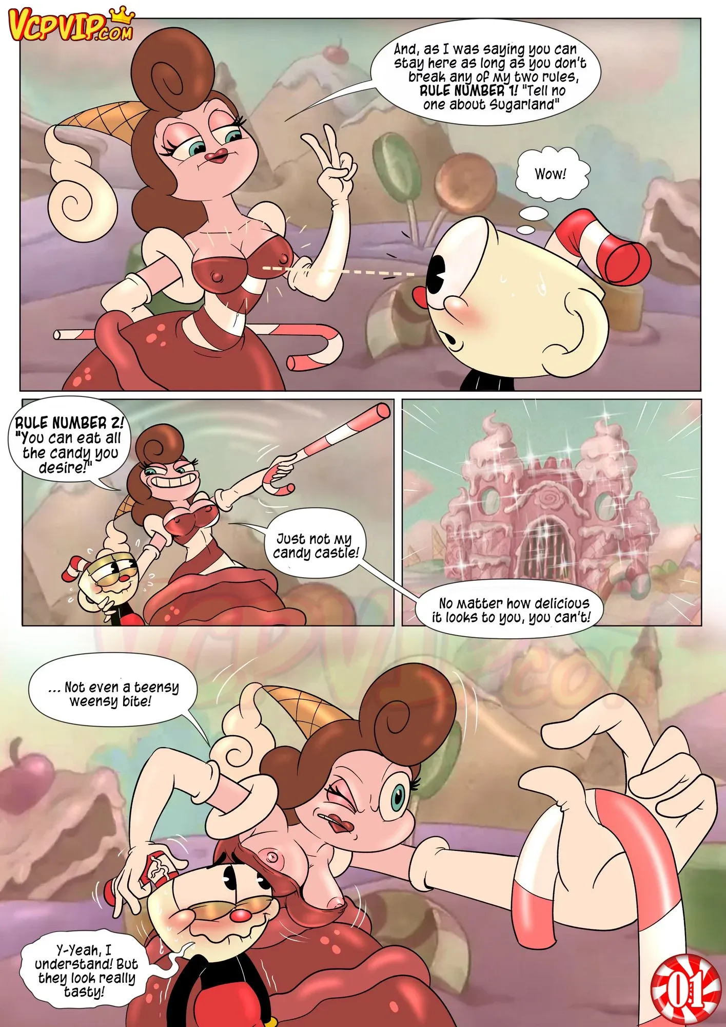 Delightfully Sweet Bon Bon [The Cuphead Show!] - 1 . Delightfully Sweet Bon Bon - Chapter 1 (The Cuphead Show!) [Macergo] - Page 2