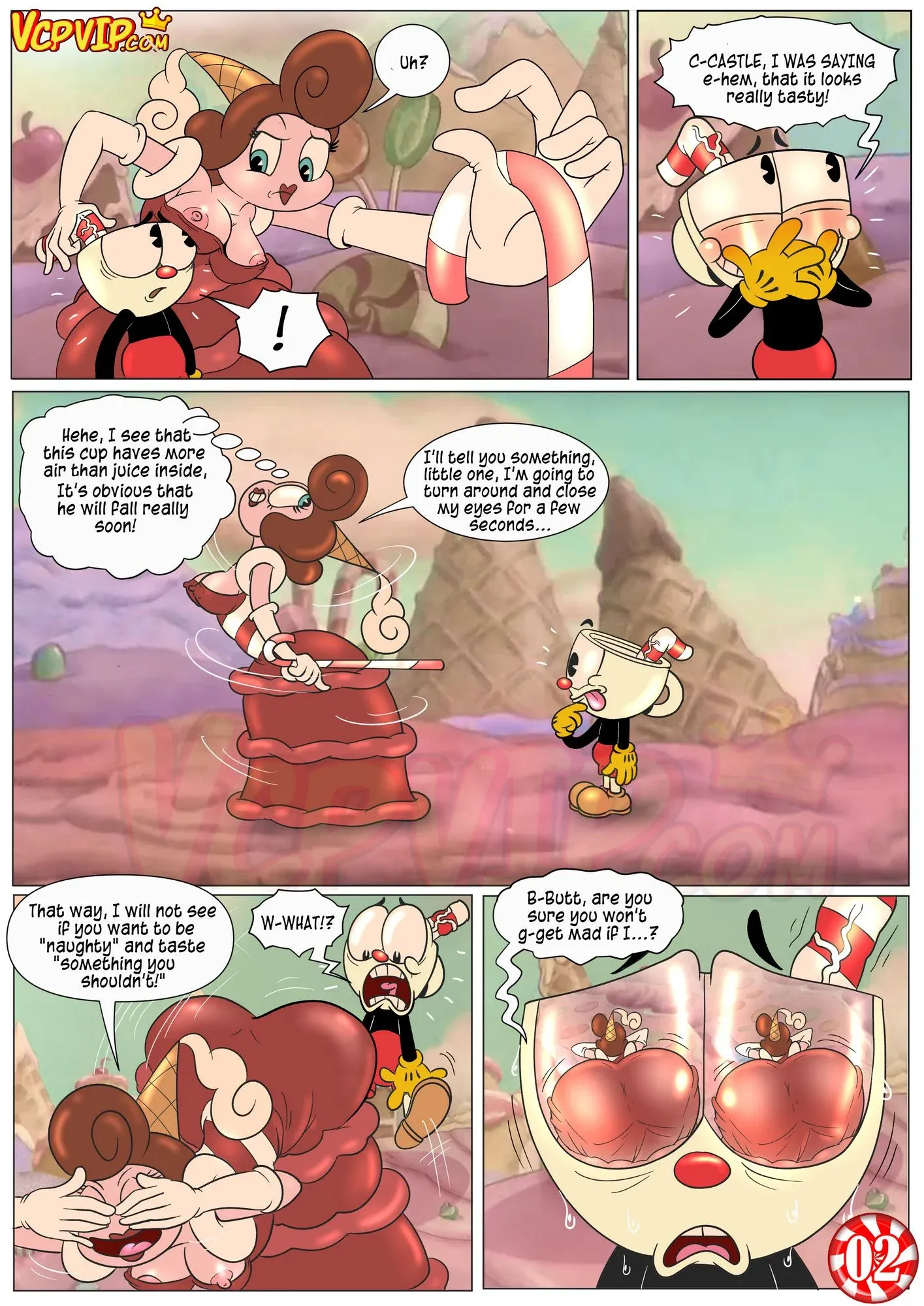 Delightfully Sweet Bon Bon [The Cuphead Show!] - 1 . Delightfully Sweet Bon Bon - Chapter 1 (The Cuphead Show!) [Macergo] - Page 3