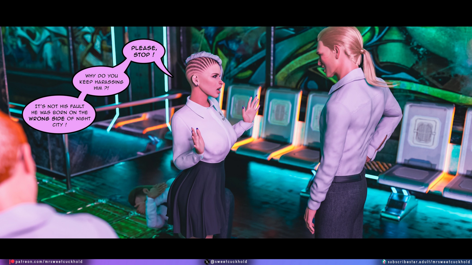 CYERPUNK [Mr.SweetCuckhold] - CYERPUNK - Page 23