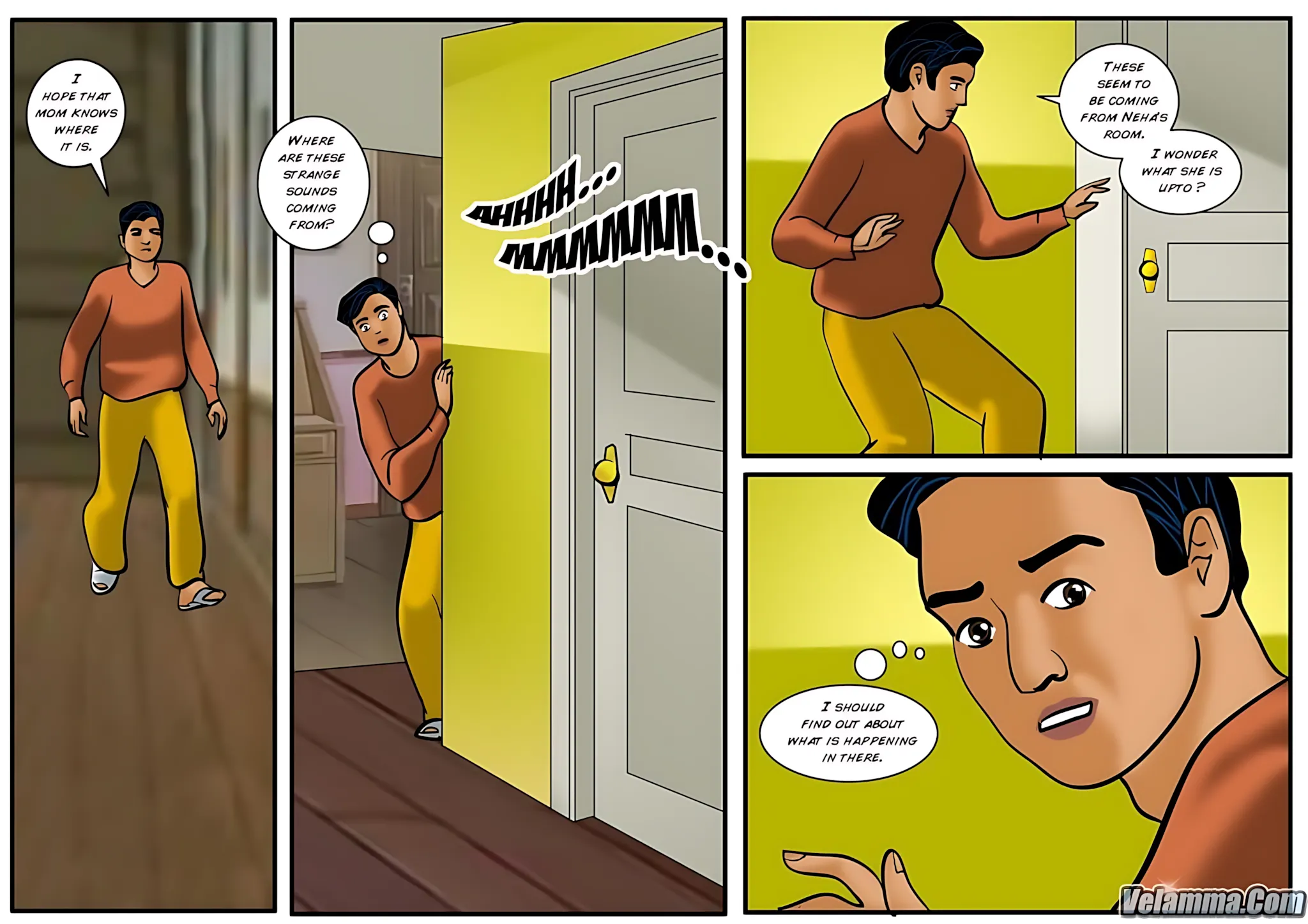 Velamma All Episodes Comics - 18 . Velamma - Episode 18 - Burning Desires - Page 7