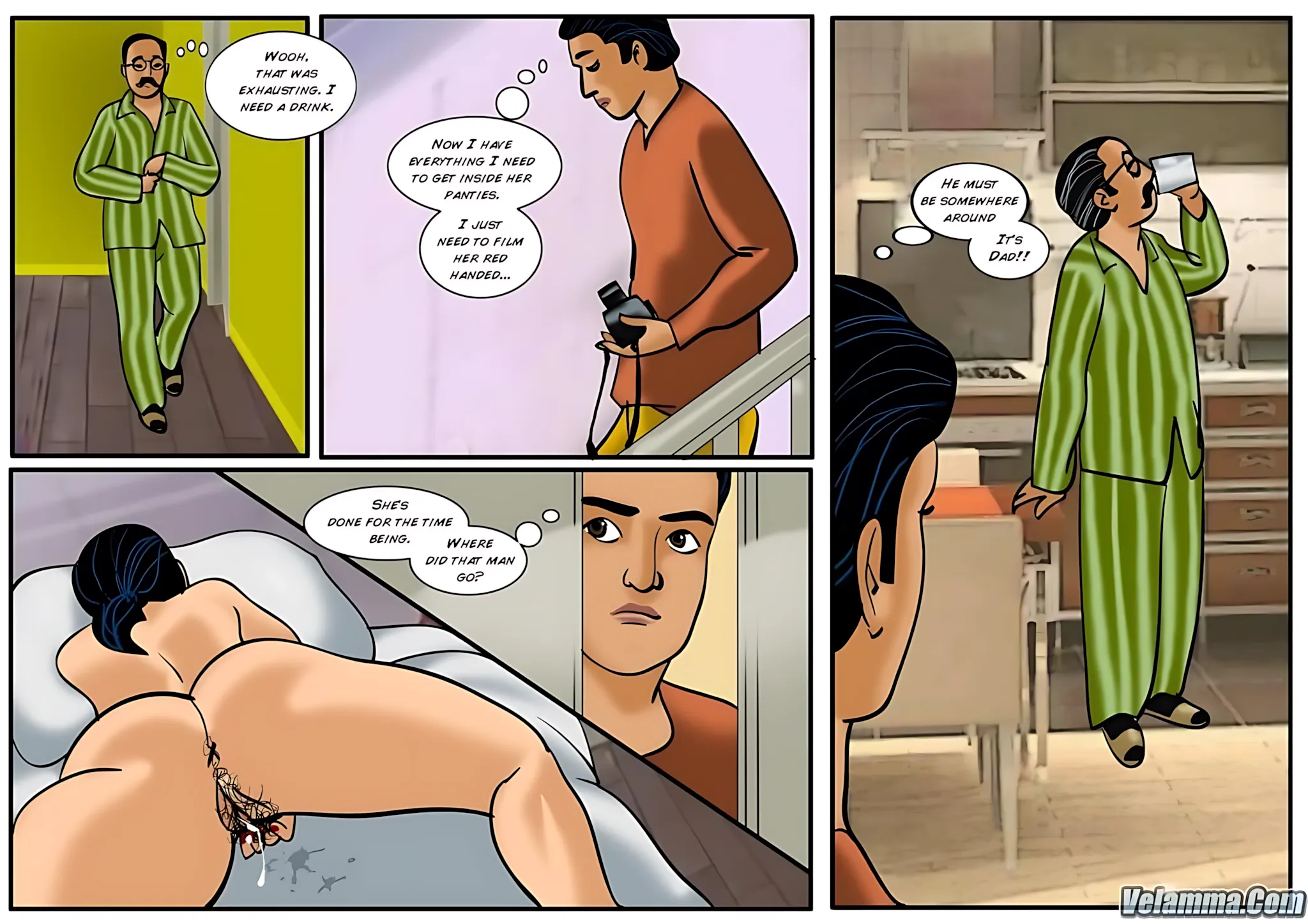 Velamma All Episodes Comics - 18 . Velamma - Episode 18 - Burning Desires - Page 28