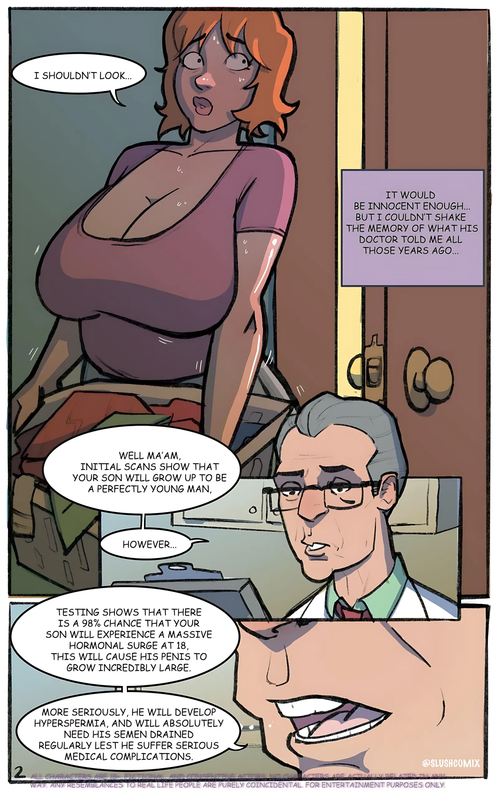 My Son’s Hyperspermia [SlushComix] - 1 . My Son’s Hyperspermia - Chapter 1 - Page 3