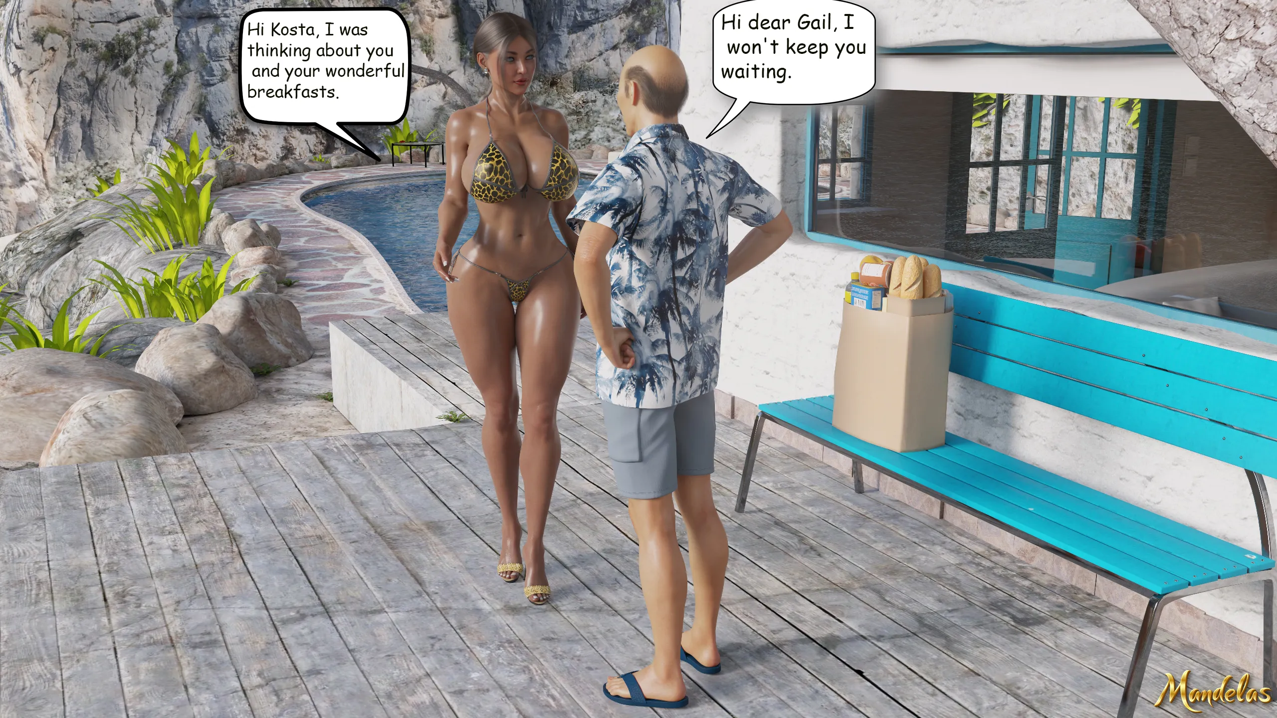 Holiday With Surprises [Mandelas] - 1 . Holiday With Surprises - Chapter 1 - Page 34