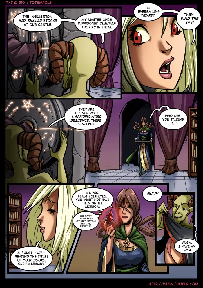 The Cummoner - 3 . The Cummoner - Chapter 3 - Bondage [Totempole] - Page 10