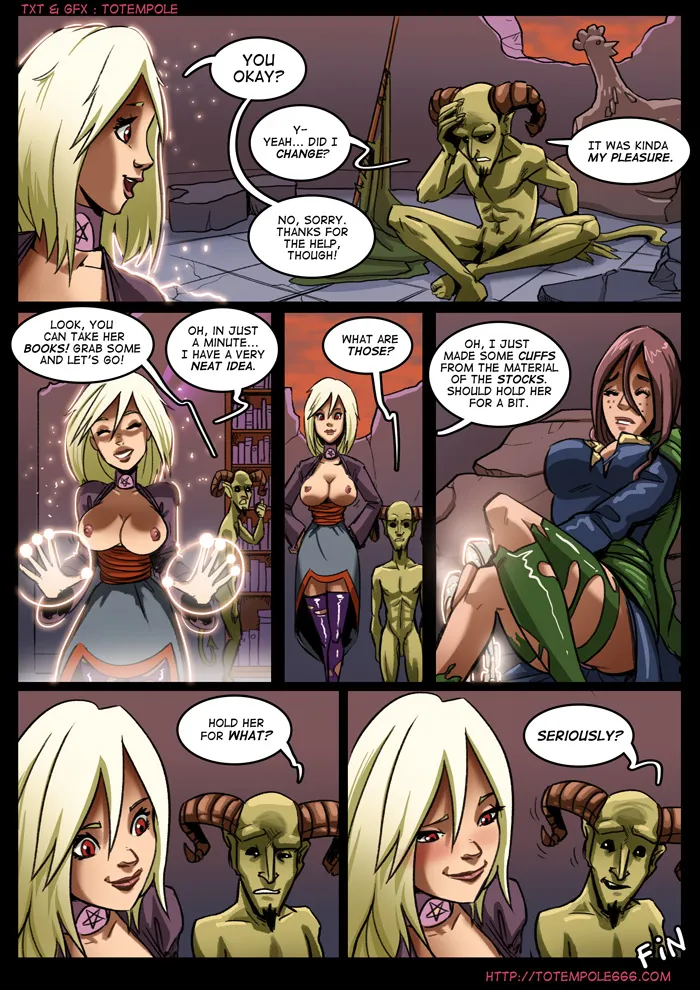 The Cummoner - 3 . The Cummoner - Chapter 3 - Bondage [Totempole] - Page 22