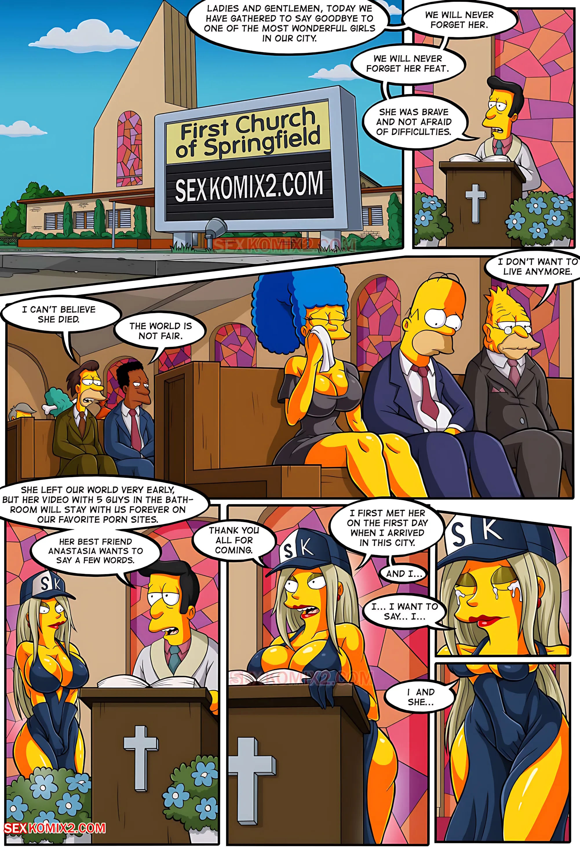 Adventures of Anastasia: Who stole the panties? (The Simpsons) - Adventures of Anastasia: Who stole the panties? - Page 2